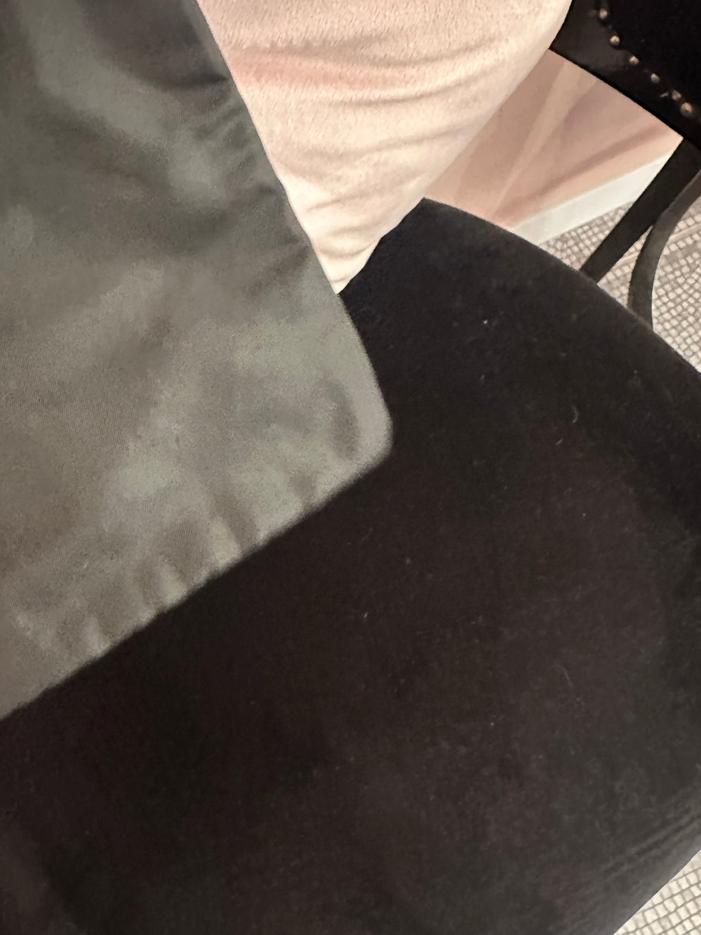 Borsa Prada postina tela nylon nera