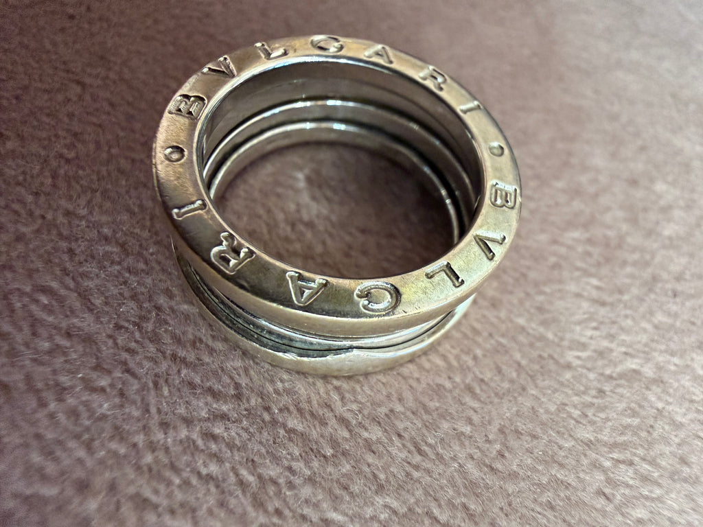 Anello B-zero oro bianco Bvlgari