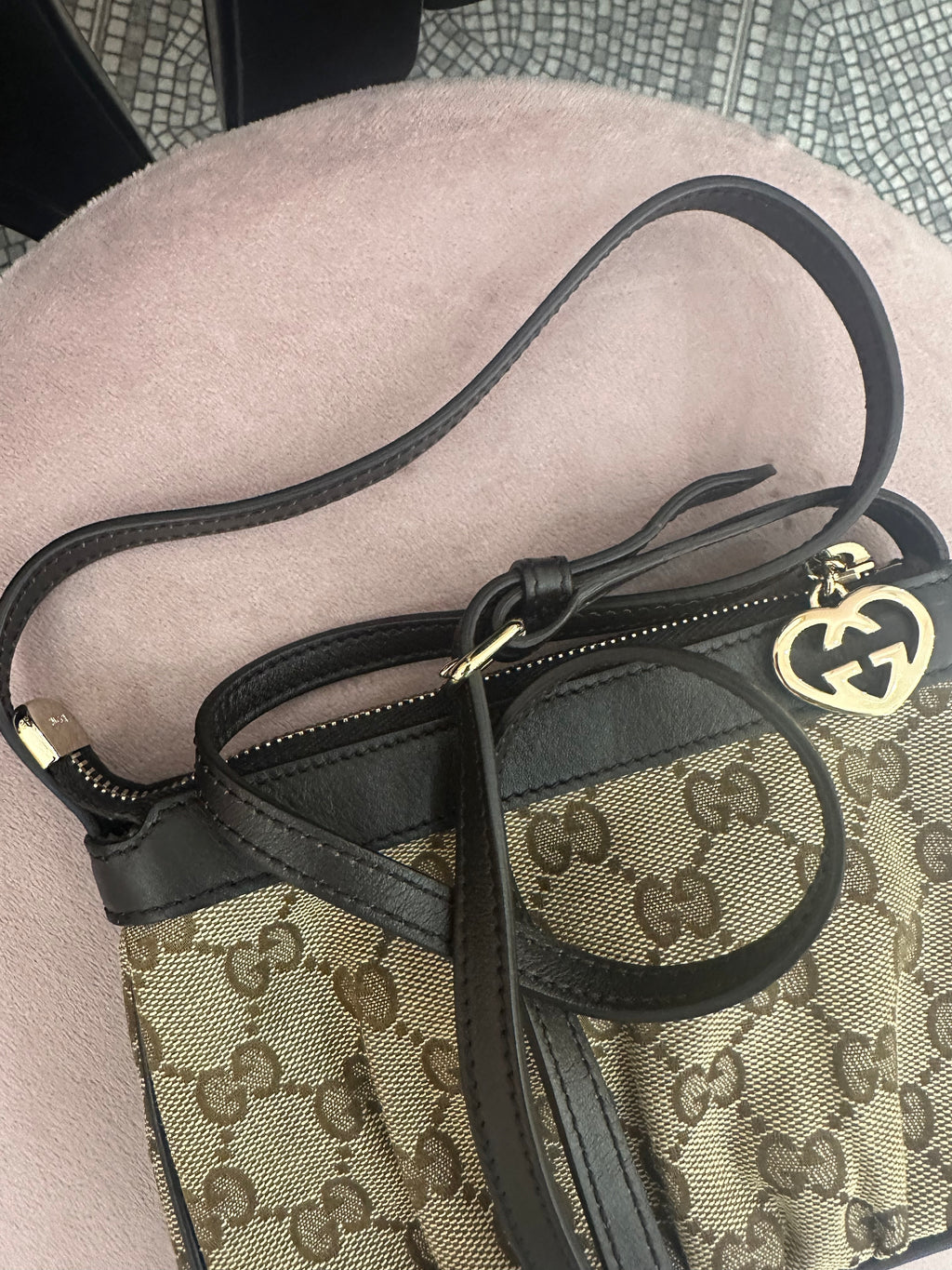 Borsa Gucci mini bag tracolla cuore