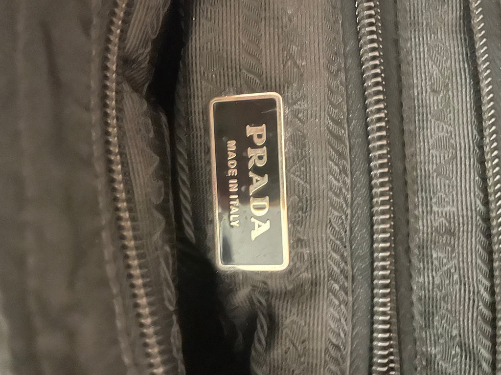 Borsa Tracolla Prada uomo tela nylon nera