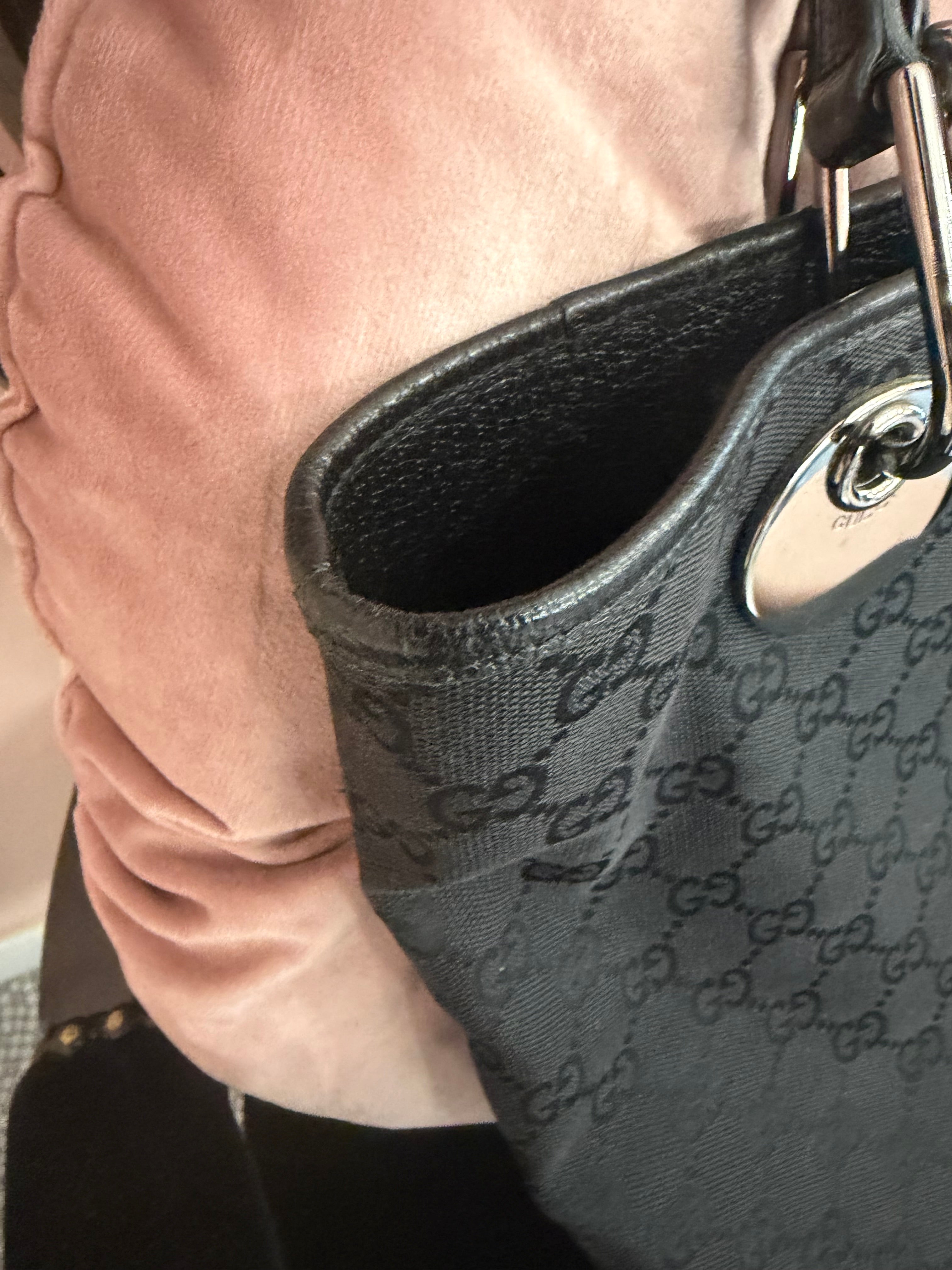 Borsa Gucci eclipse vertical nera big size