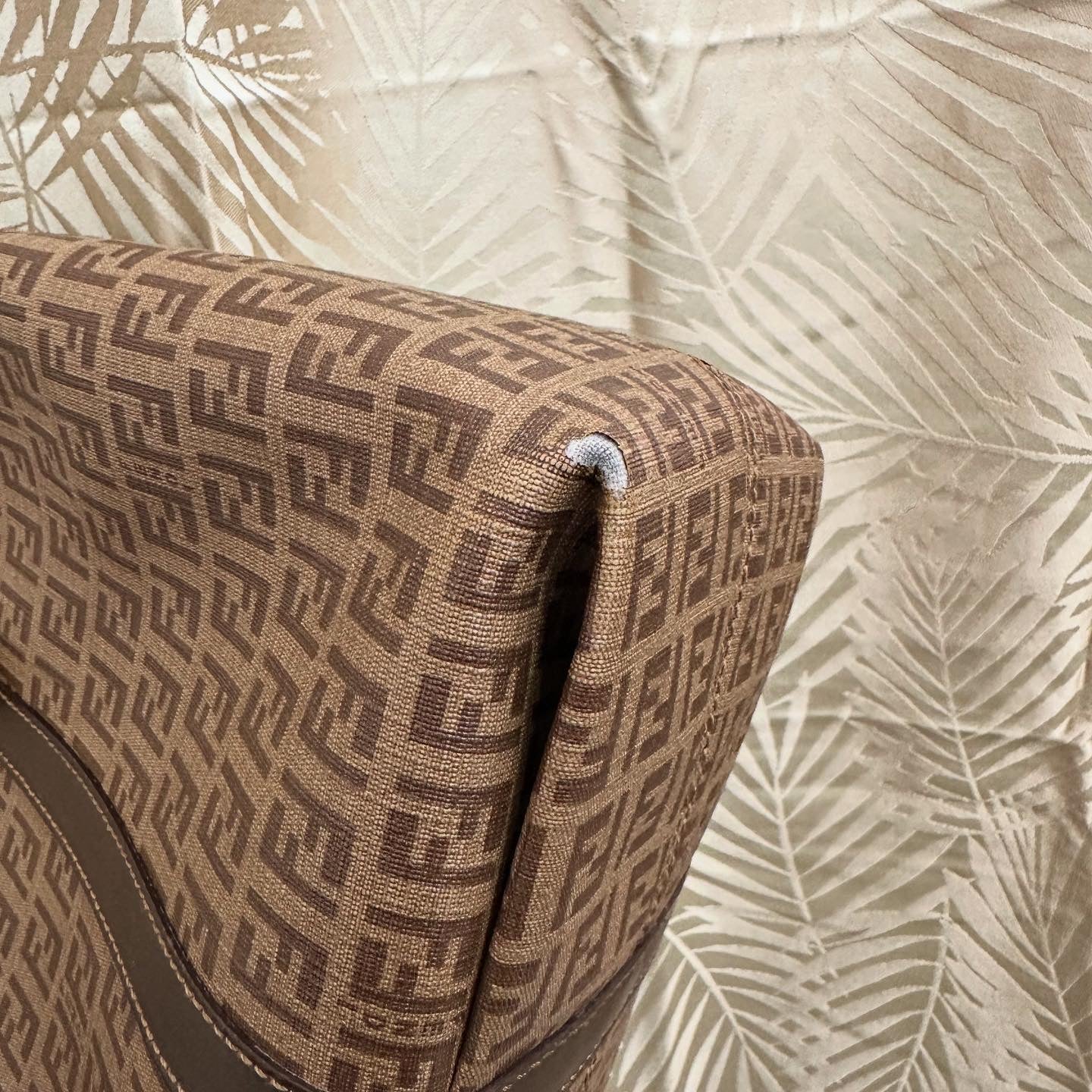 Borsa Shopper Fendi zucchino