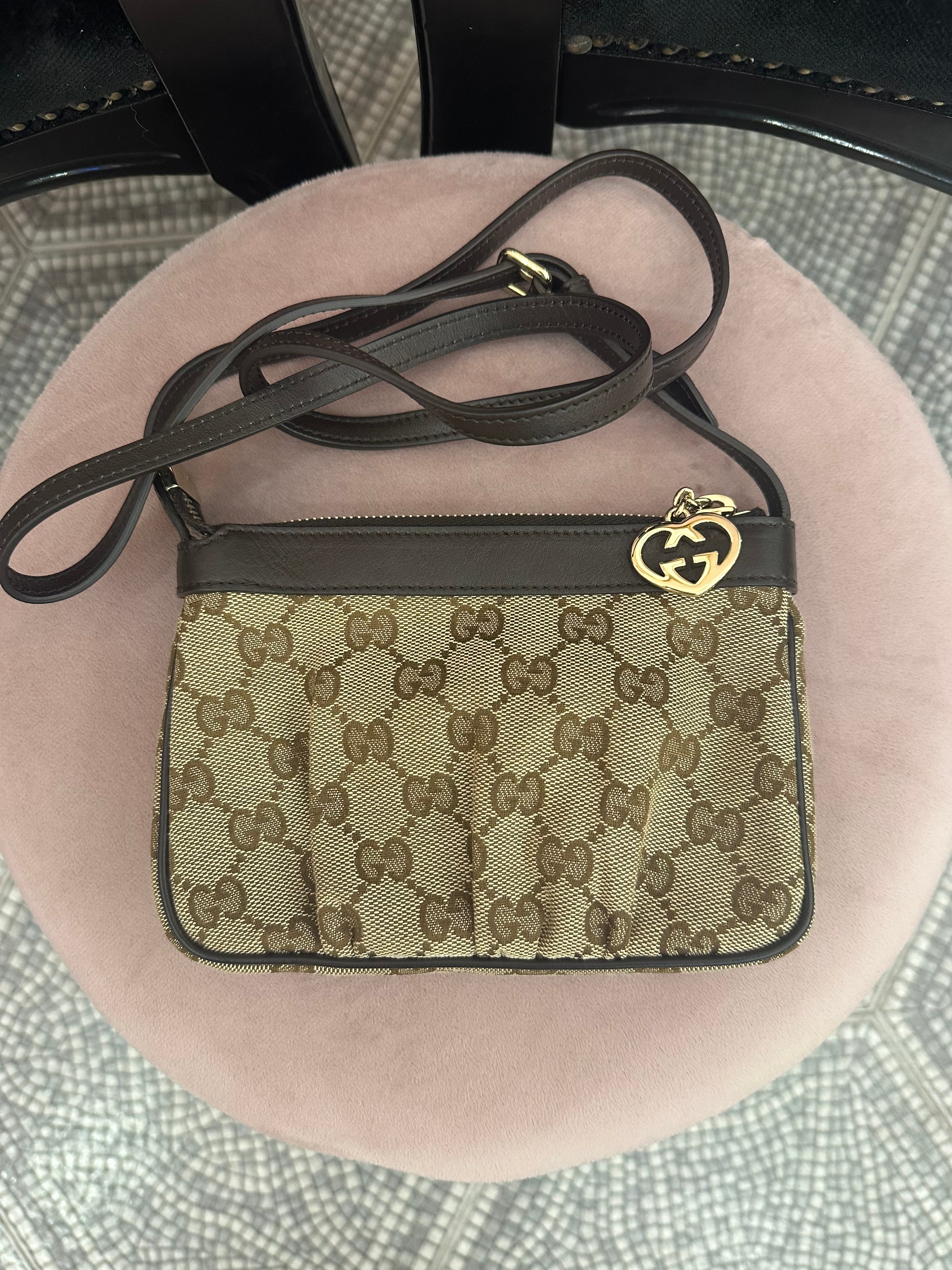 Borsa Gucci mini bag tracolla cuore