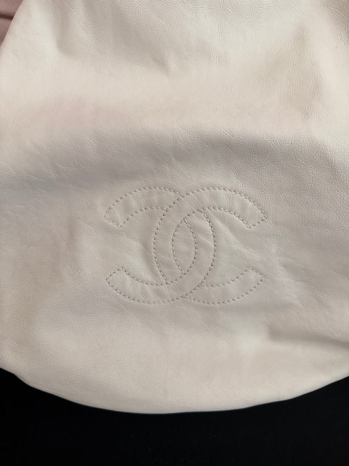 Borsa Chanel sac shopper bianca