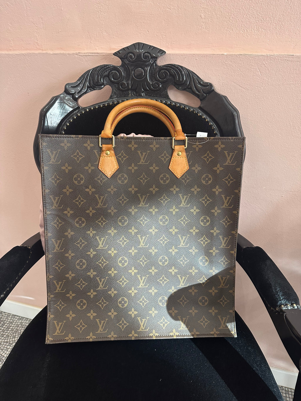 Borsa Louis Vuitton Sac plat GM