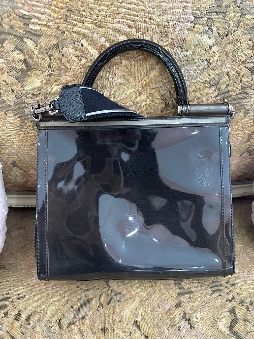 Borsa Miss Sicily Dolce e Gabbana grigia