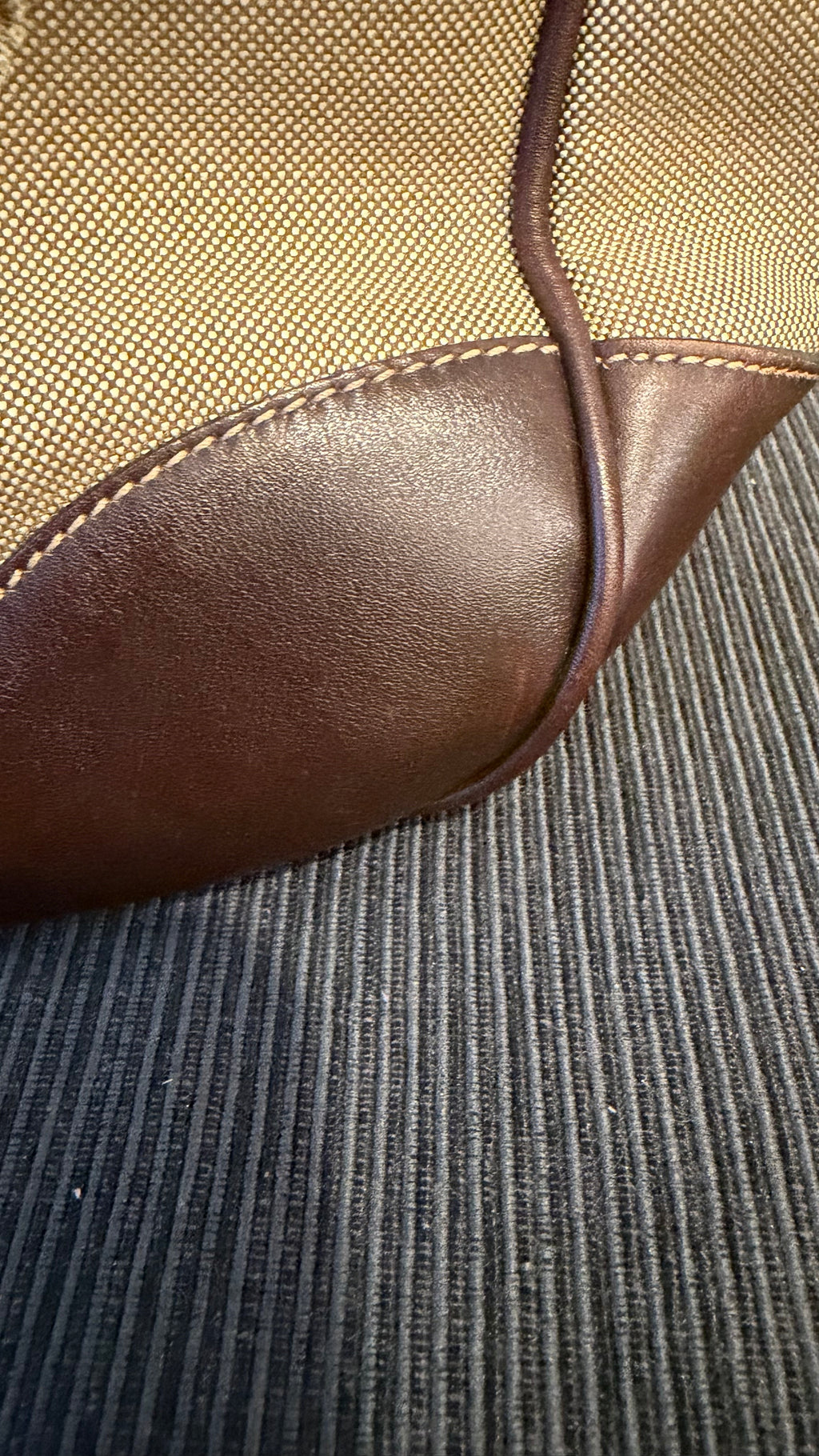 Borsa Prada Hobo marrone