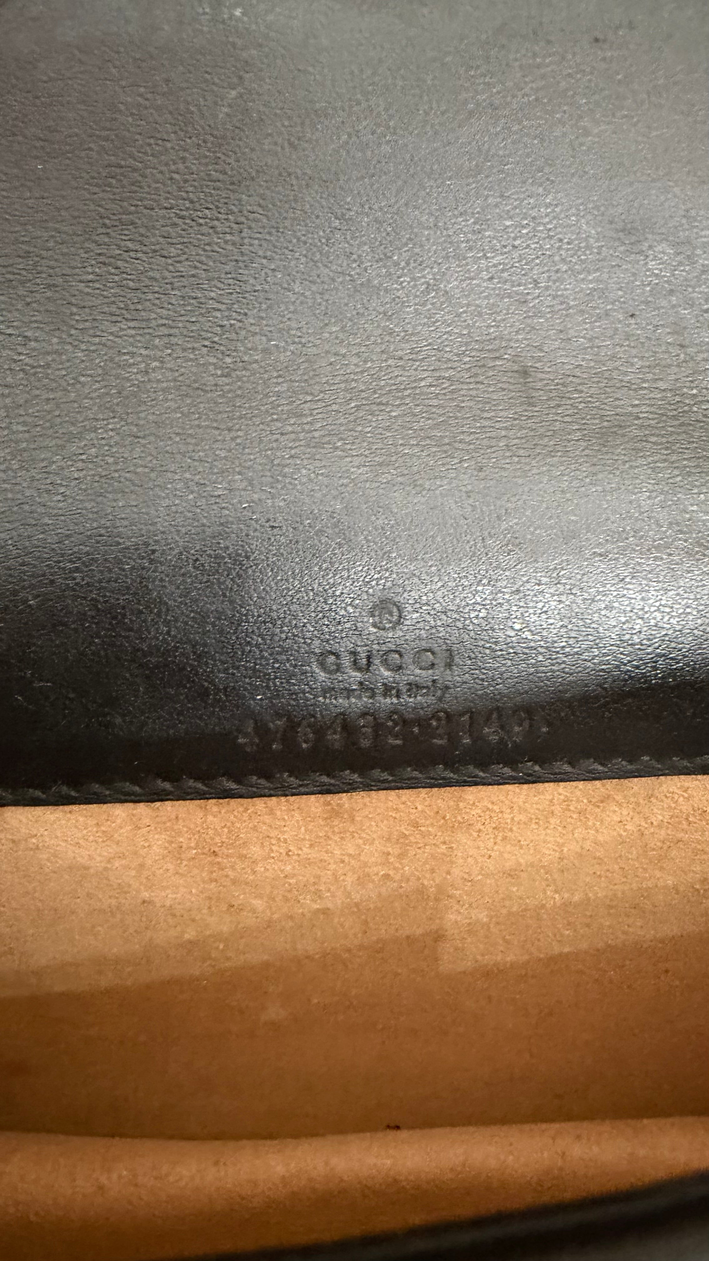 Borsa Gucci Dionysus mini suede nera