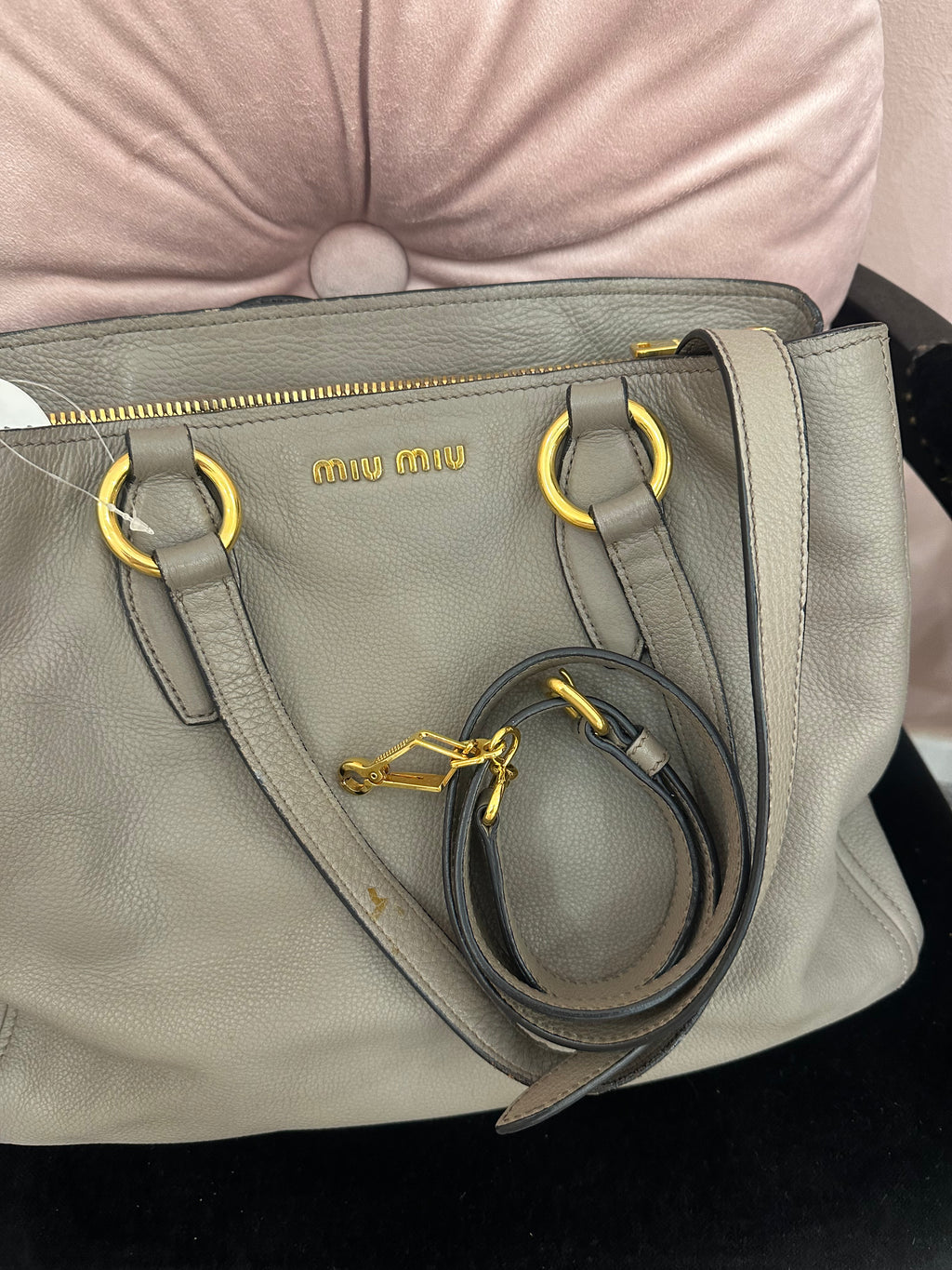 Borsa Miu Miu shopper tote