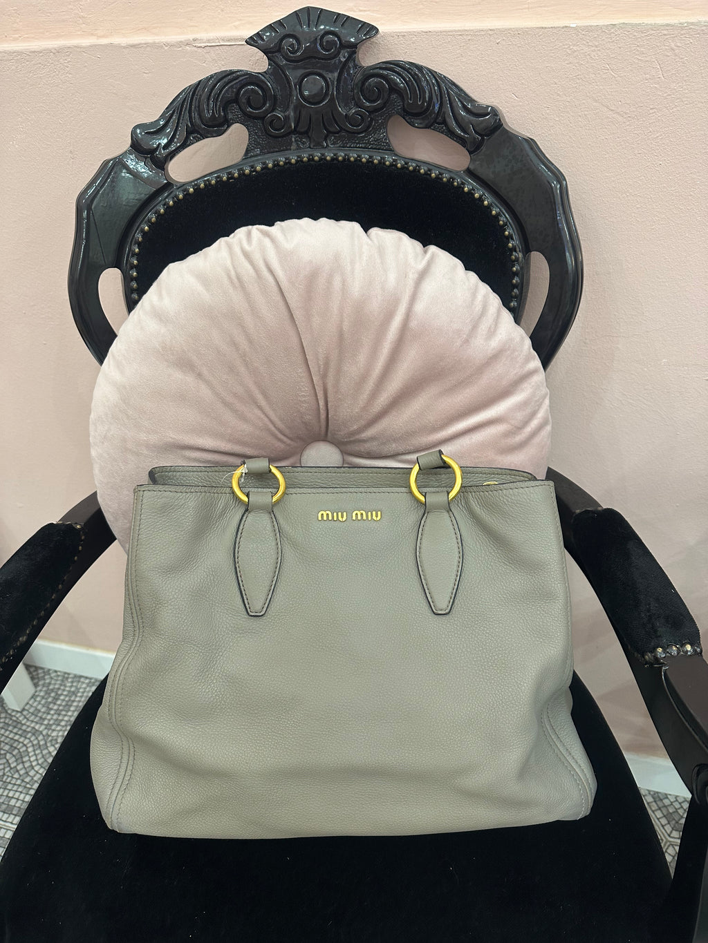 Borsa Miu Miu shopper tote