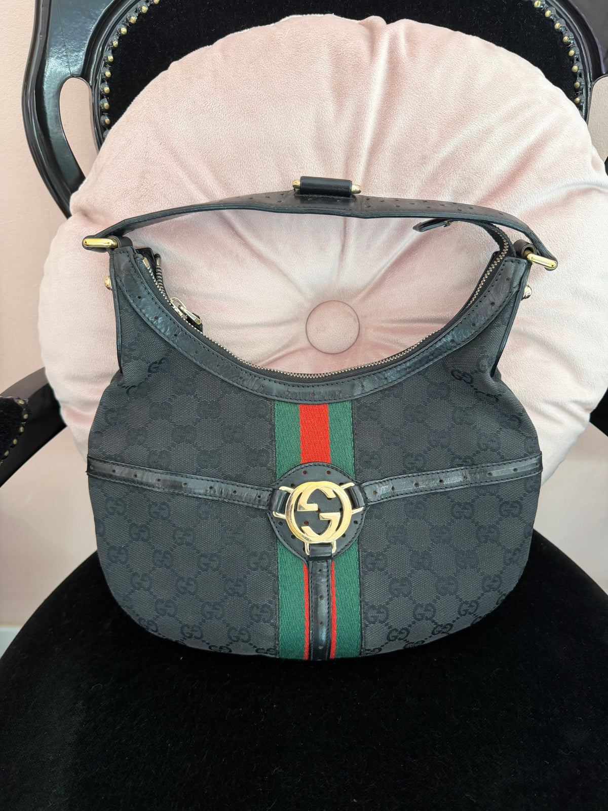 Borsa Gucci Hobo tela web