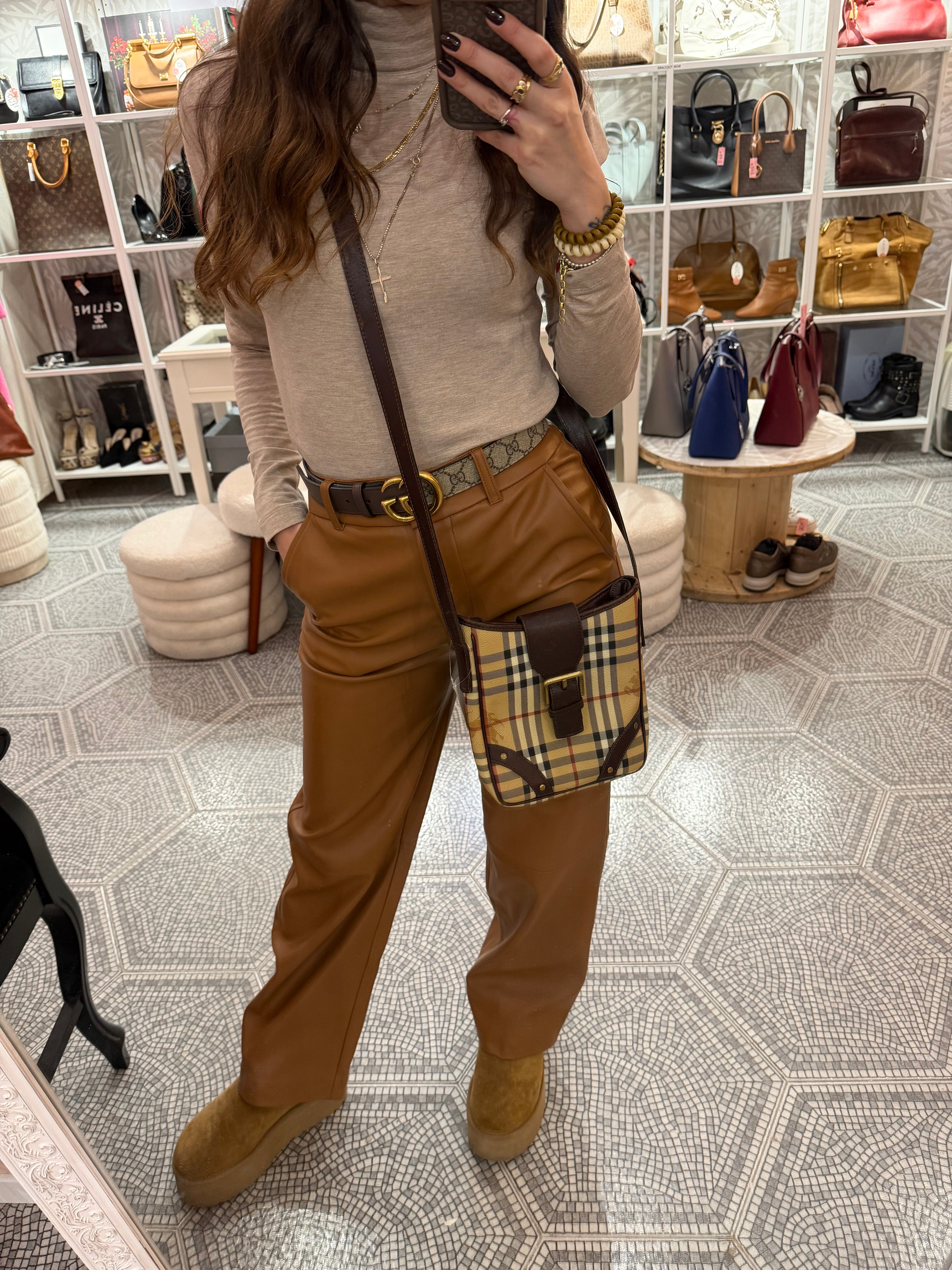 Borsa a tracolla Burberry