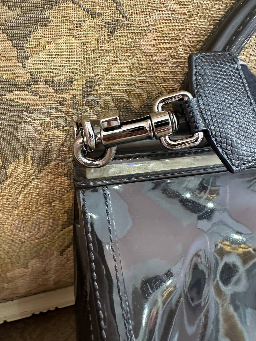 Borsa Miss Sicily Dolce e Gabbana grigia