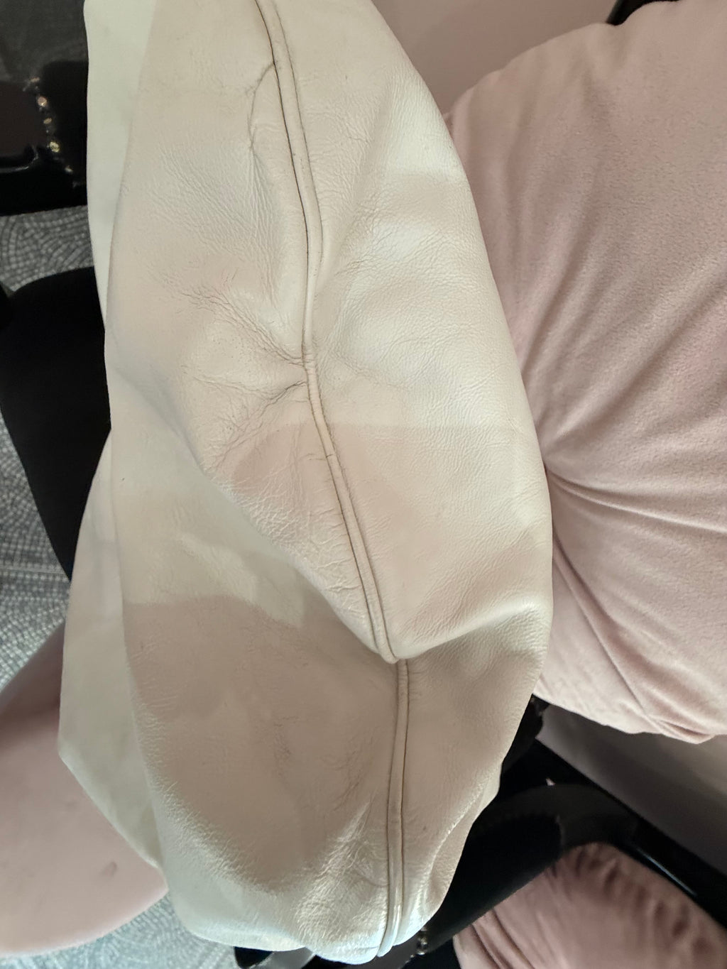 Borsa Chanel sac shopper bianca