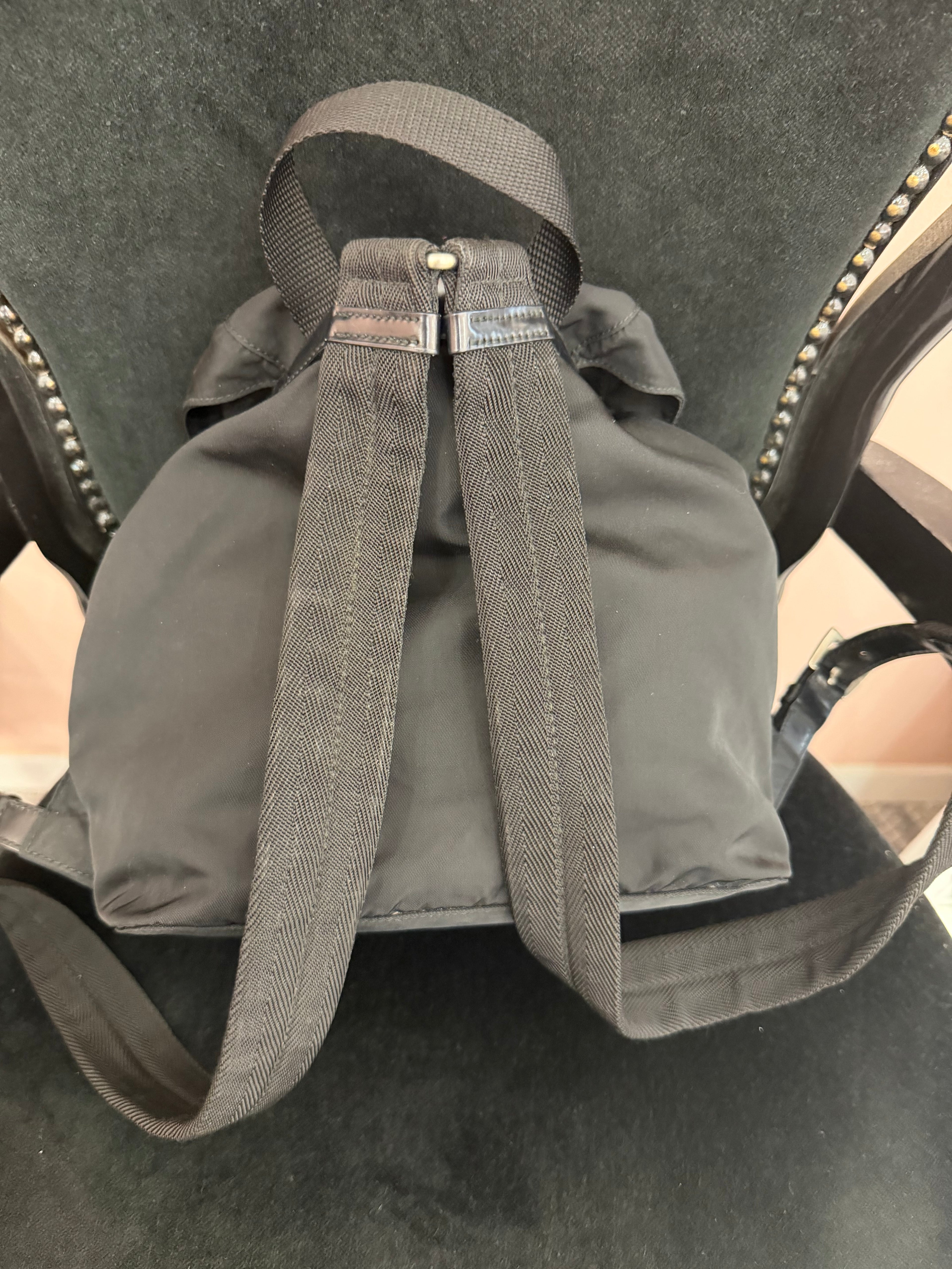 Zaino Prada nero nylon
