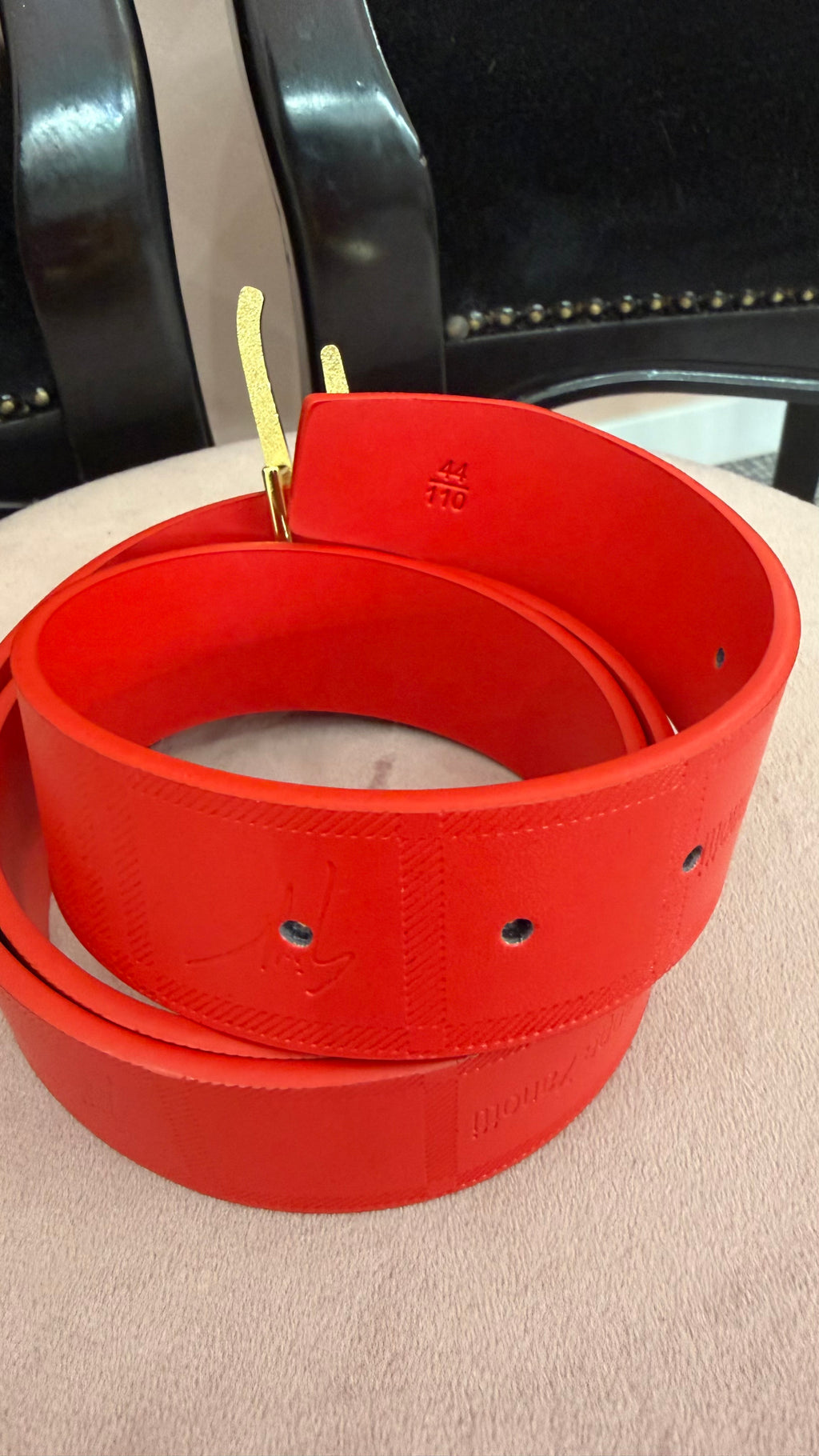 Cintura Giuseppe Zanotti rossa
