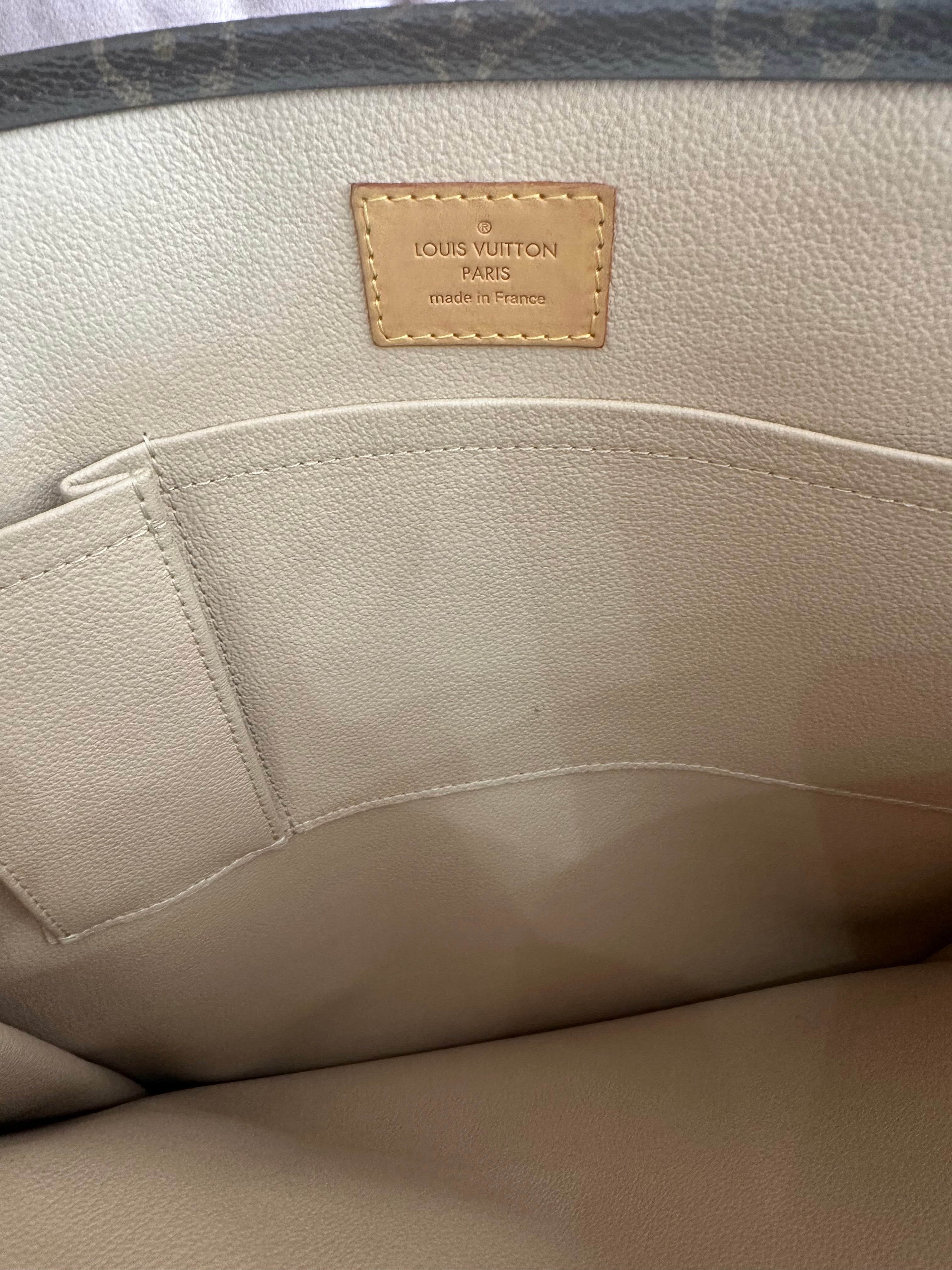 Borsa Louis Vuitton Sac plat GM