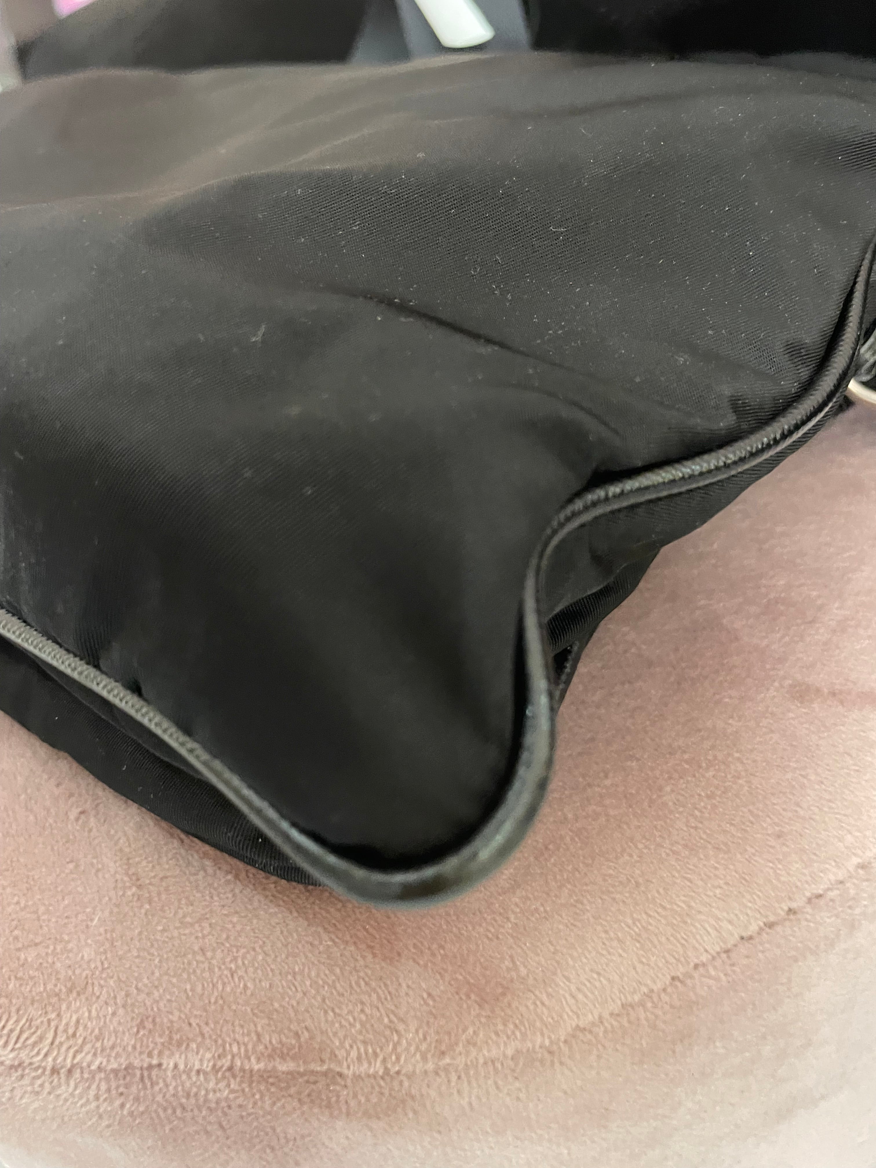 Borsa Tracolla Prada uomo tela nylon nera