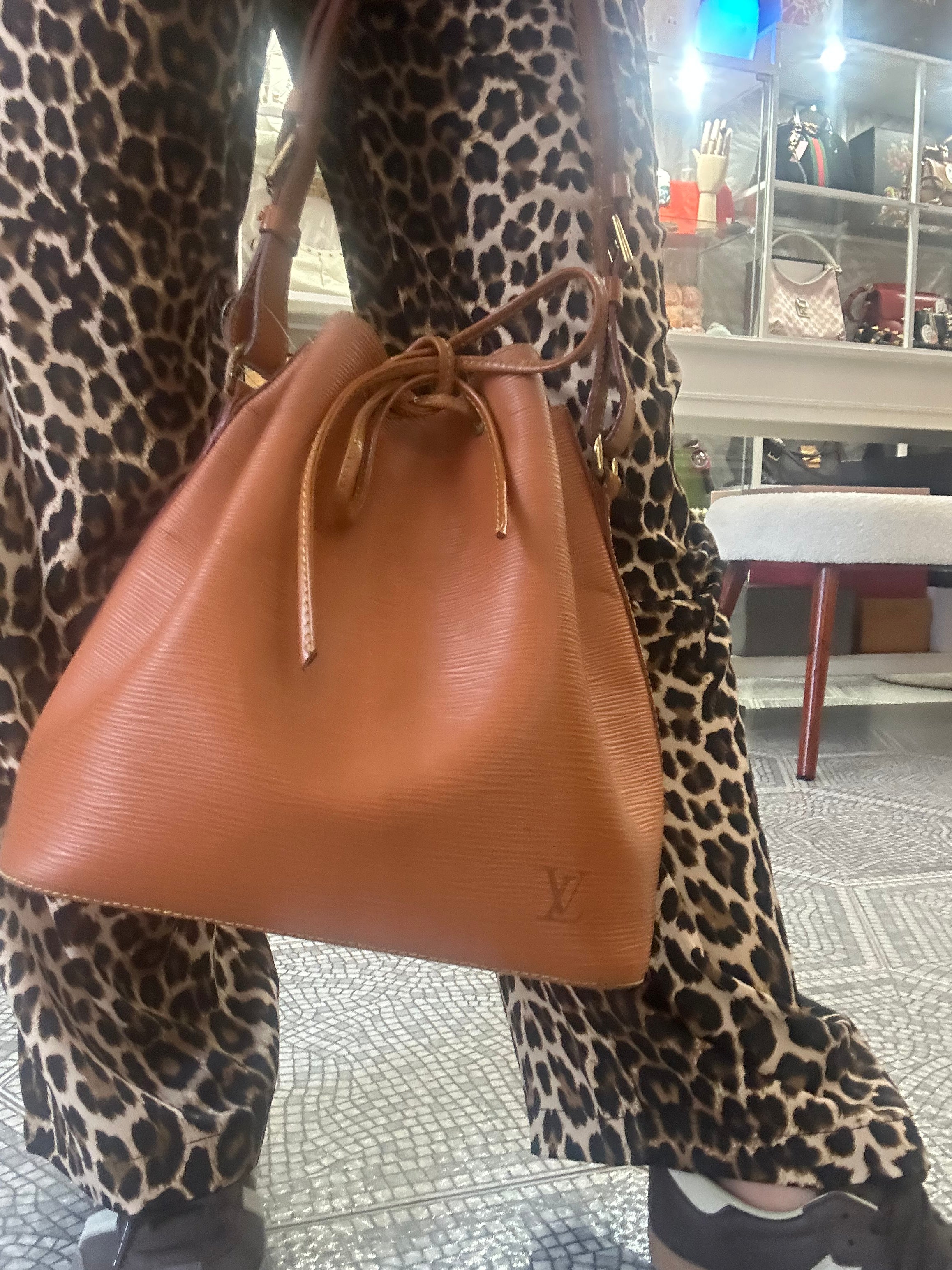 Borsa Louis Vuitton Noè pelle epi vintage