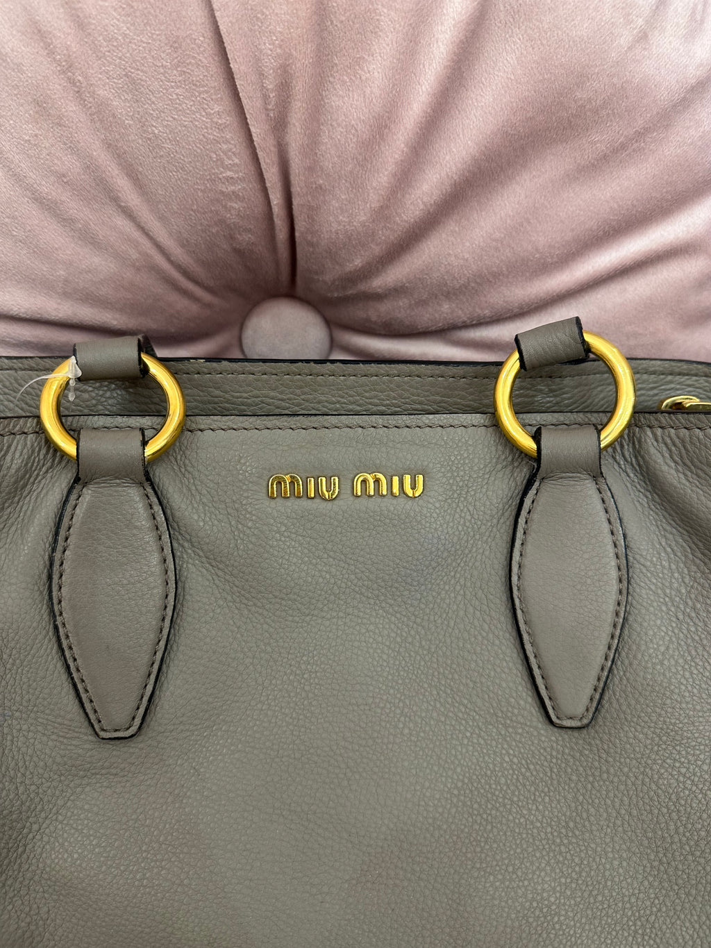 Borsa Miu Miu shopper tote