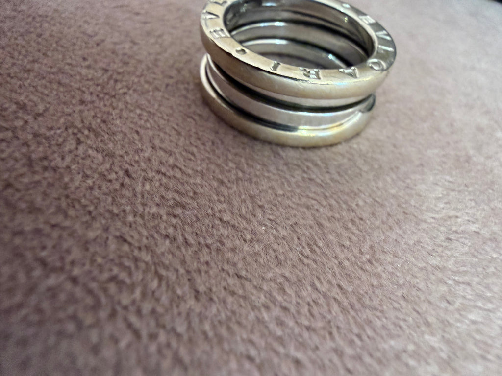 Anello B-zero oro bianco Bvlgari