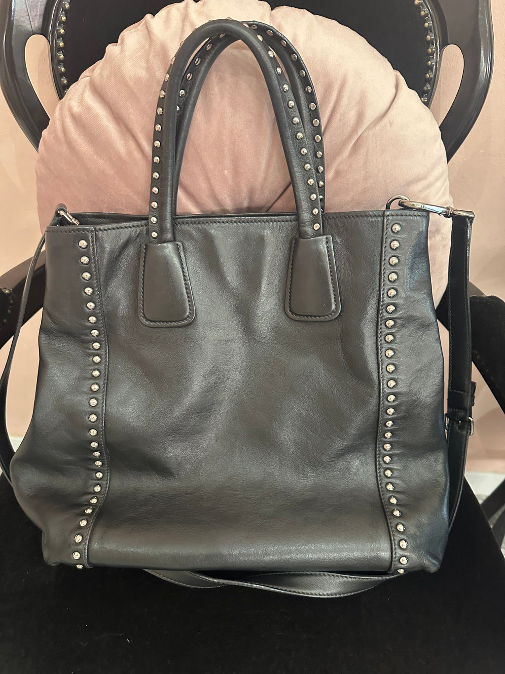 Miu Miu shopper rock