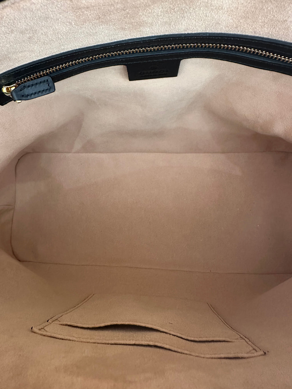 Borsa Gucci Ophidia medium black suede