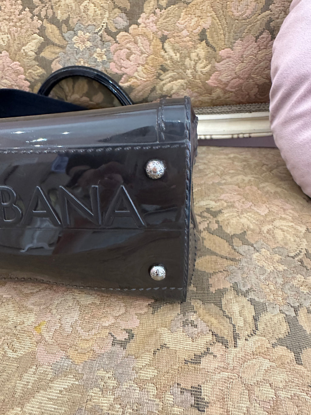Borsa Miss Sicily Dolce e Gabbana grigia
