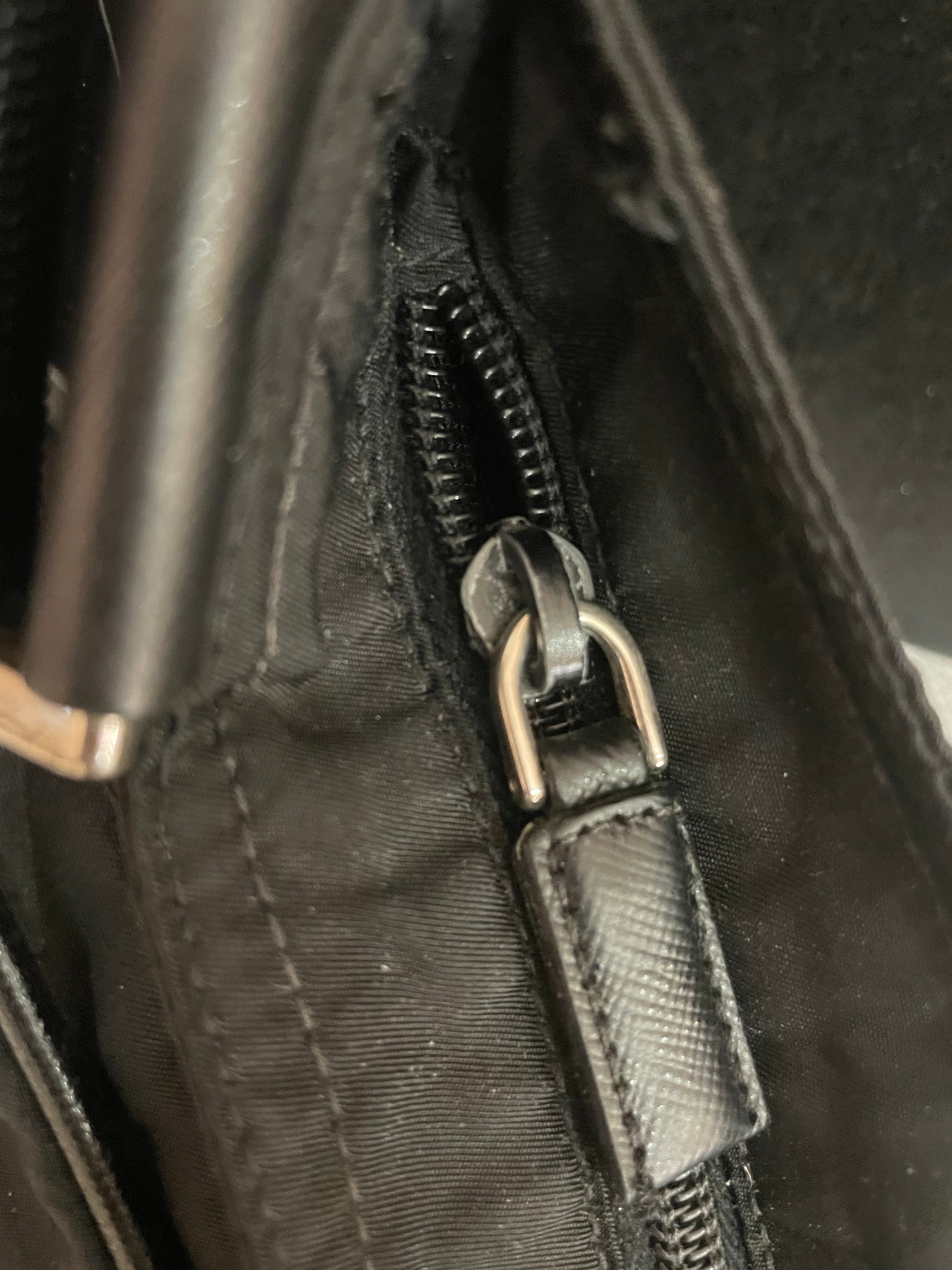 Borsa Tracolla Prada uomo tela nylon nera