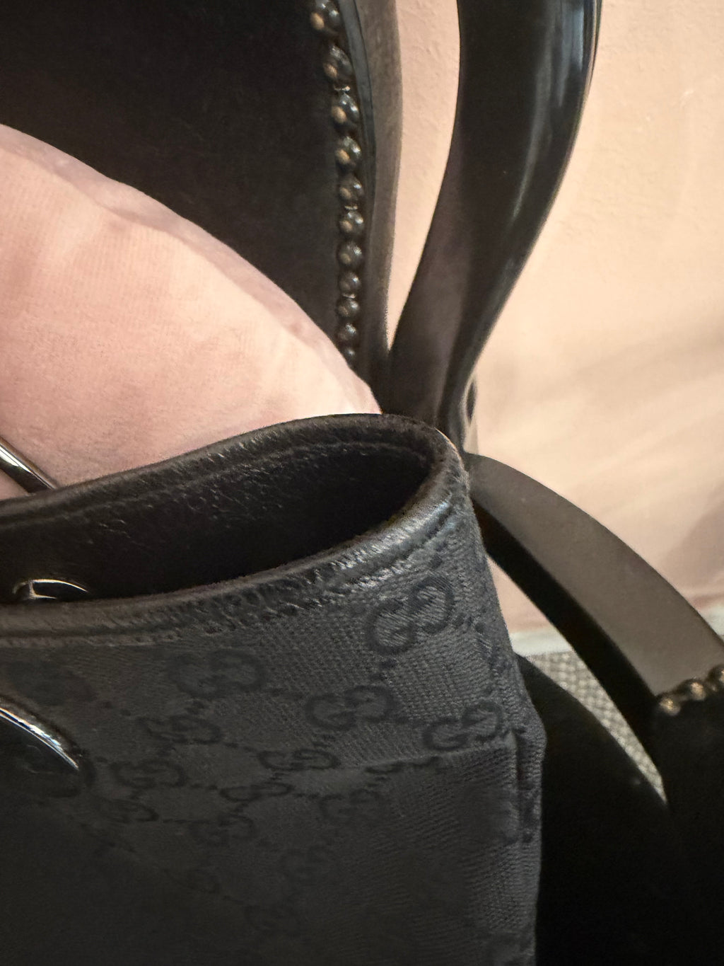 Borsa Gucci eclipse vertical nera big size