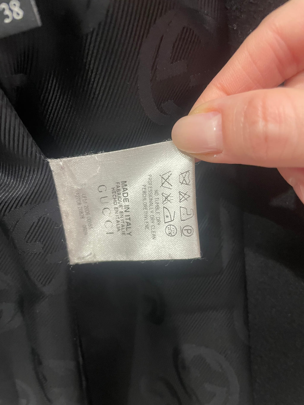 Cappotto Gucci interlocking