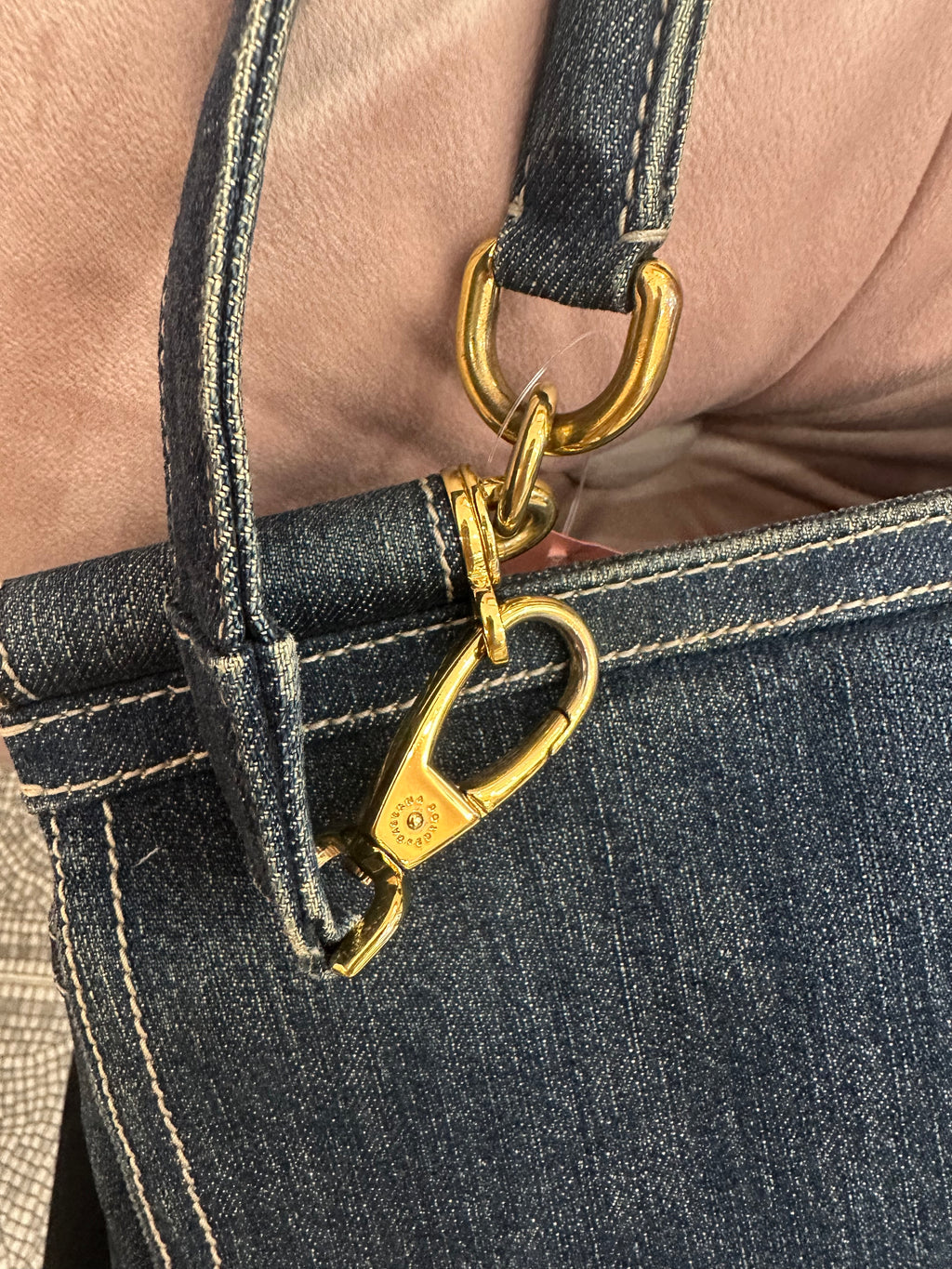 Borsa Miss Sicily in jeans Dolce e Gabbana