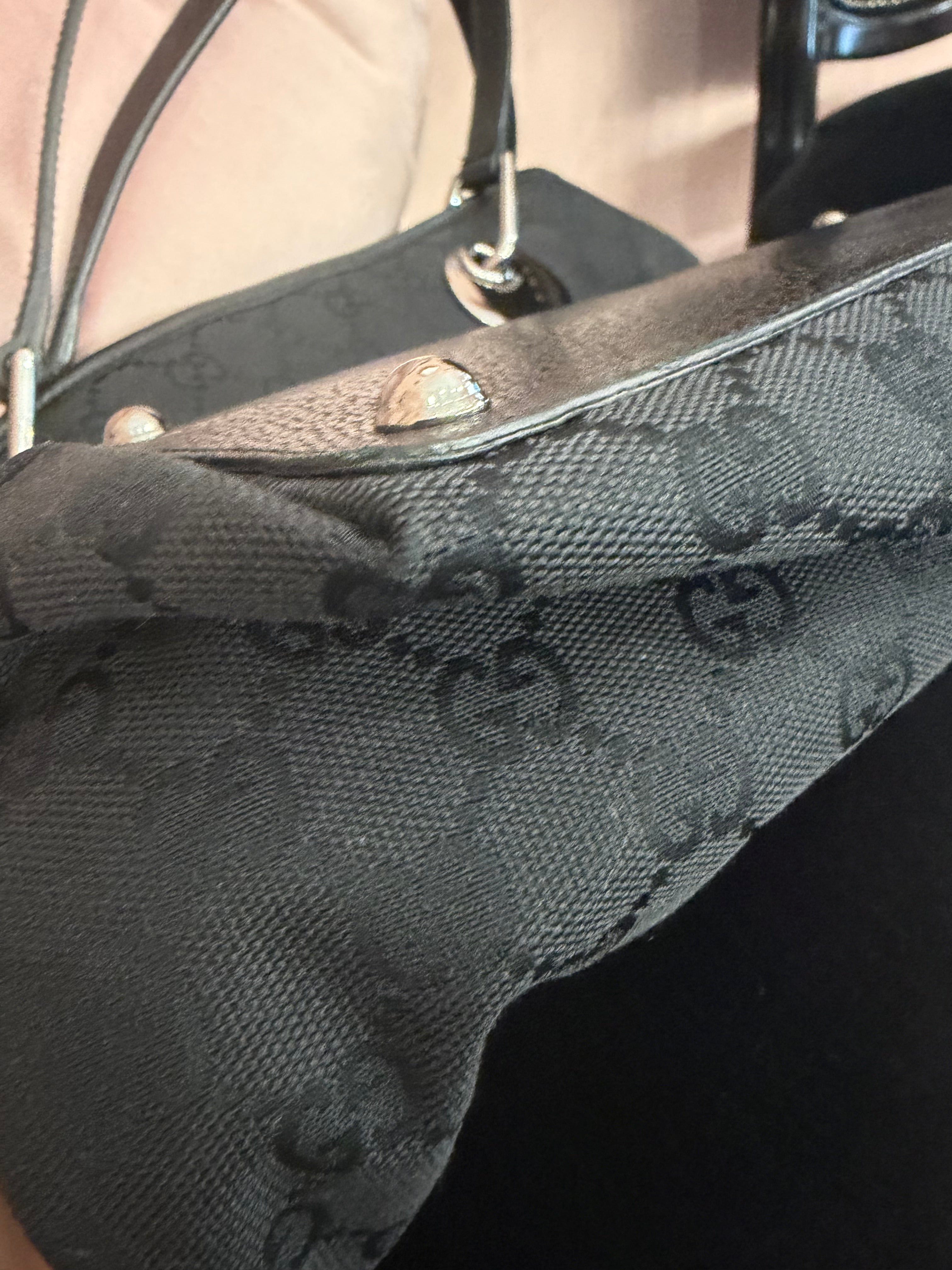 Borsa Gucci eclipse vertical nera big size
