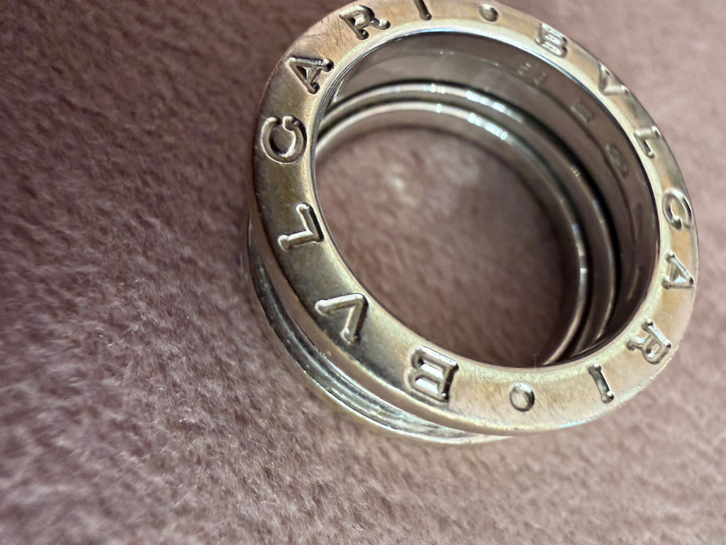 Anello B-zero oro bianco Bvlgari