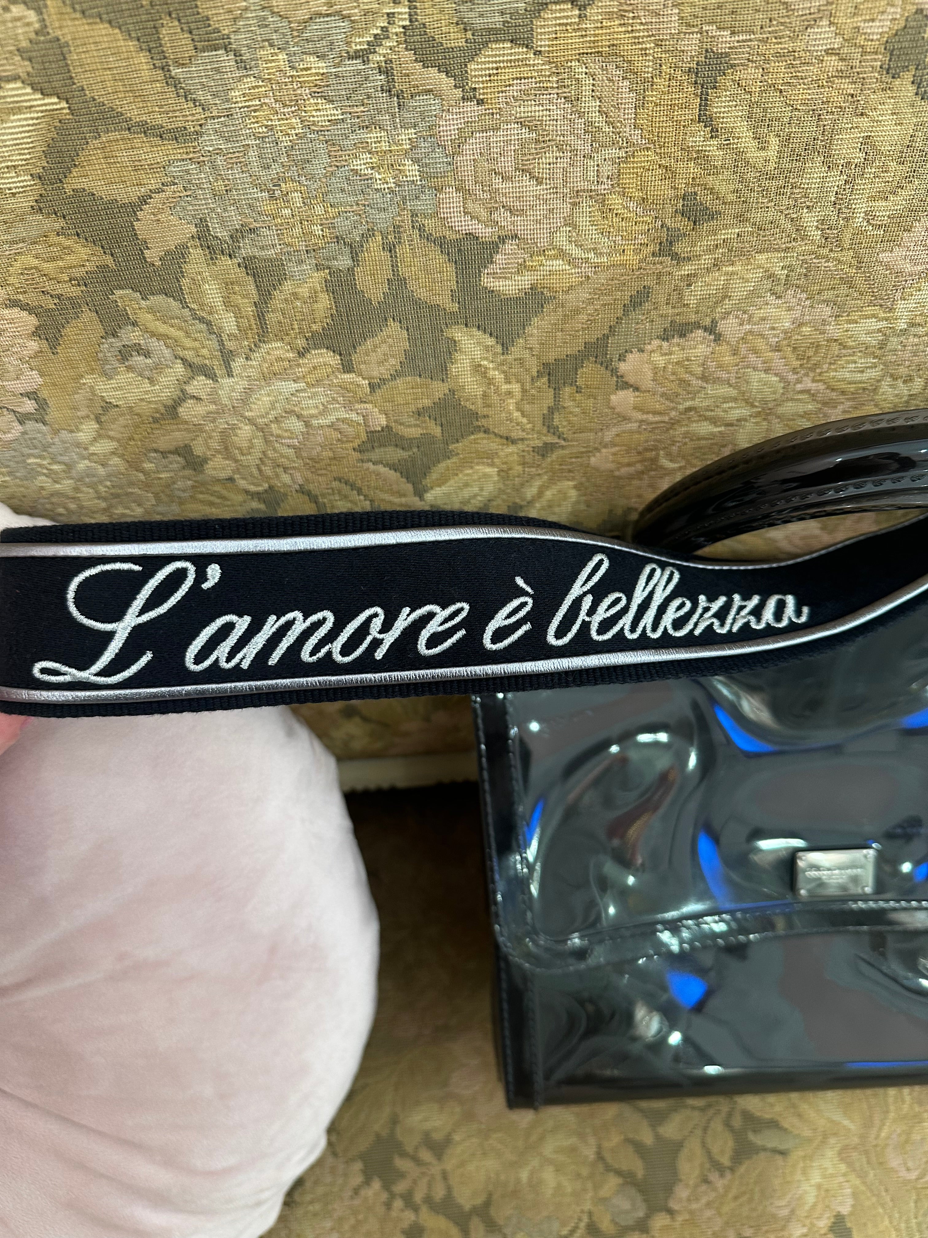 Borsa Miss Sicily Dolce e Gabbana grigia