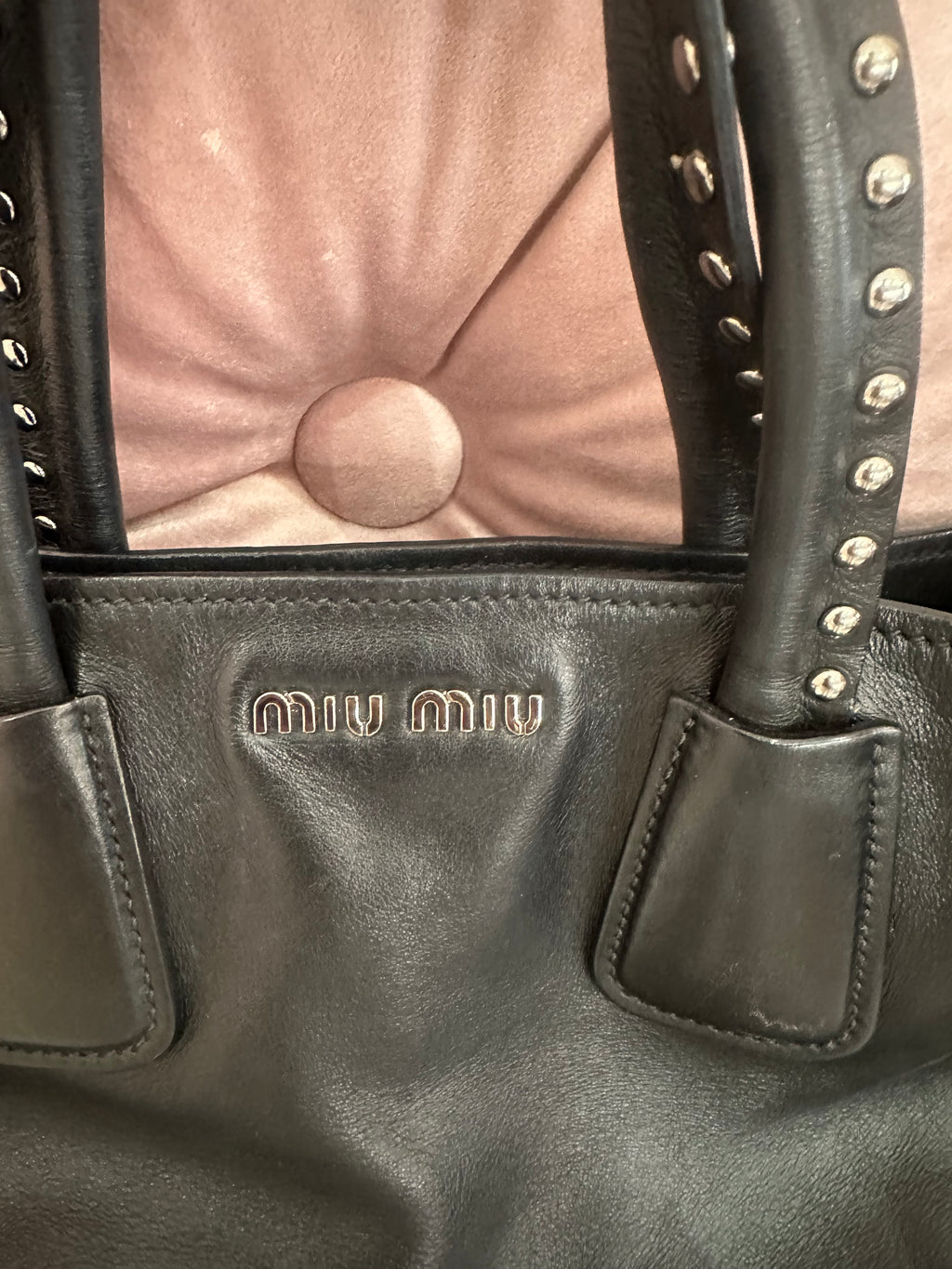 Miu Miu shopper rock