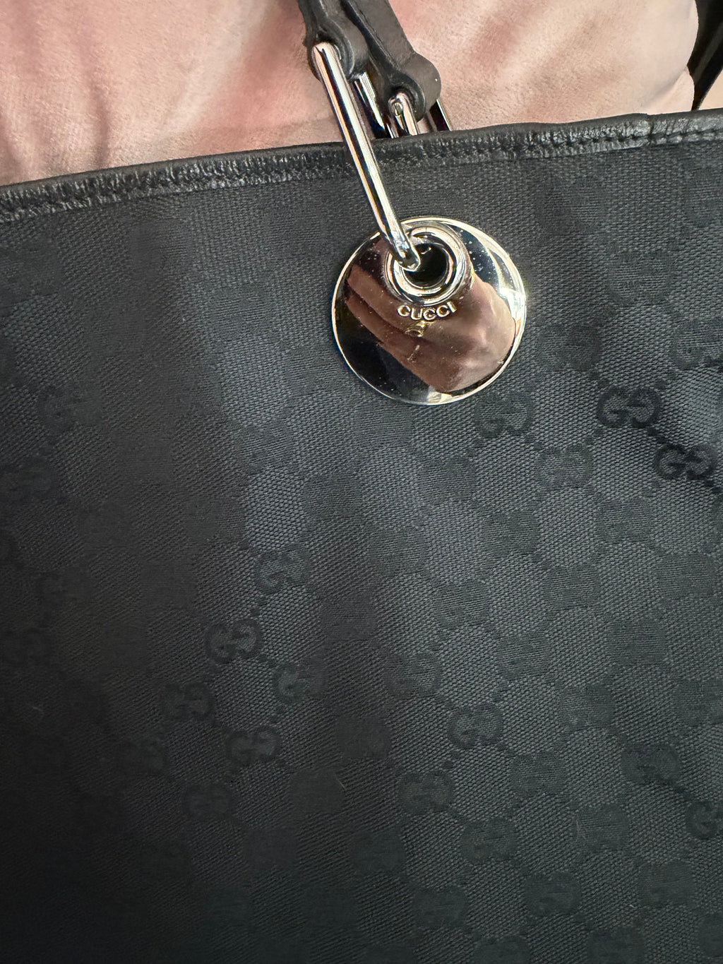 Borsa Gucci eclipse vertical nera big size