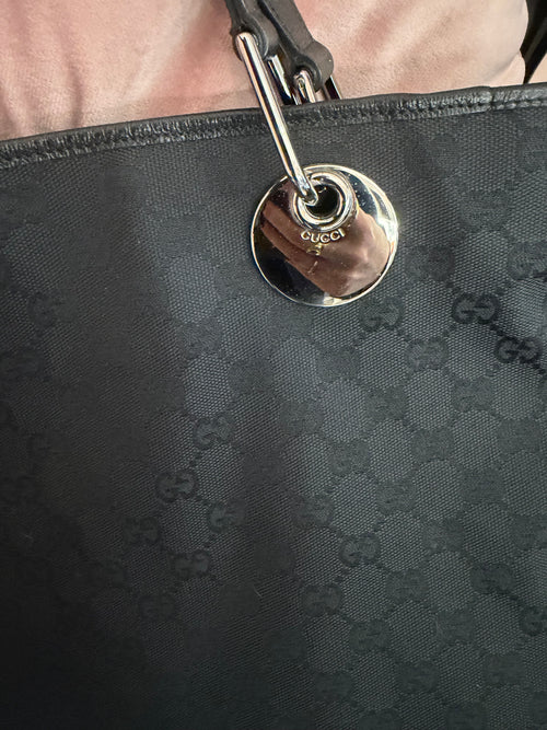 Borsa Gucci eclipse vertical nera big size