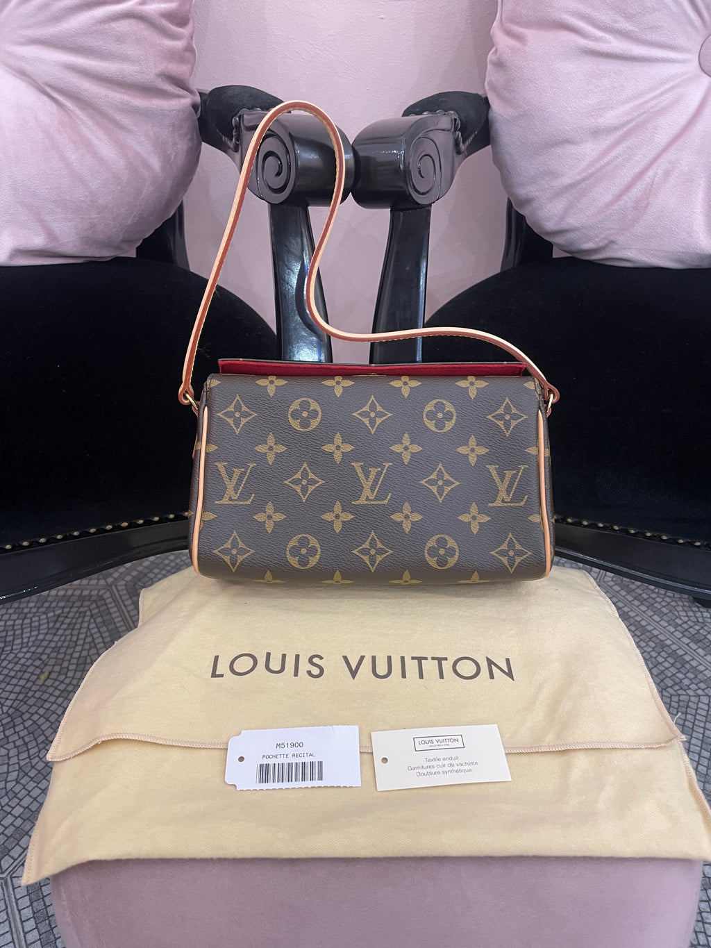 Borsa Louis Vuitton pochette Recital