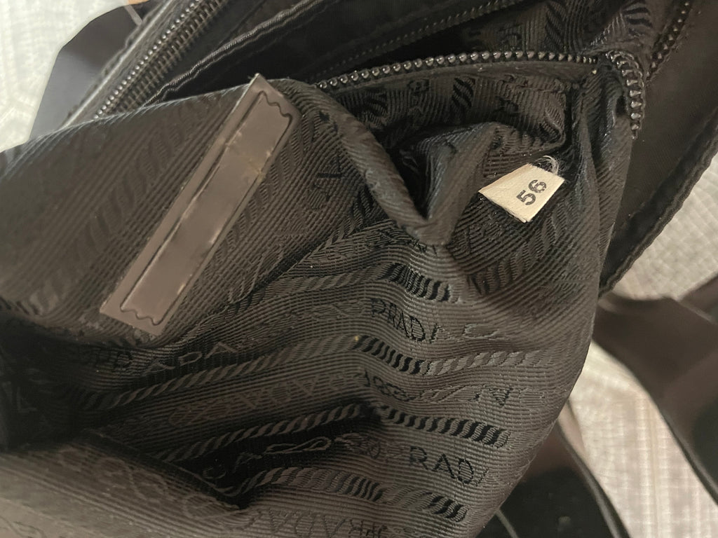 Borsa Tracolla Prada uomo tela nylon nera