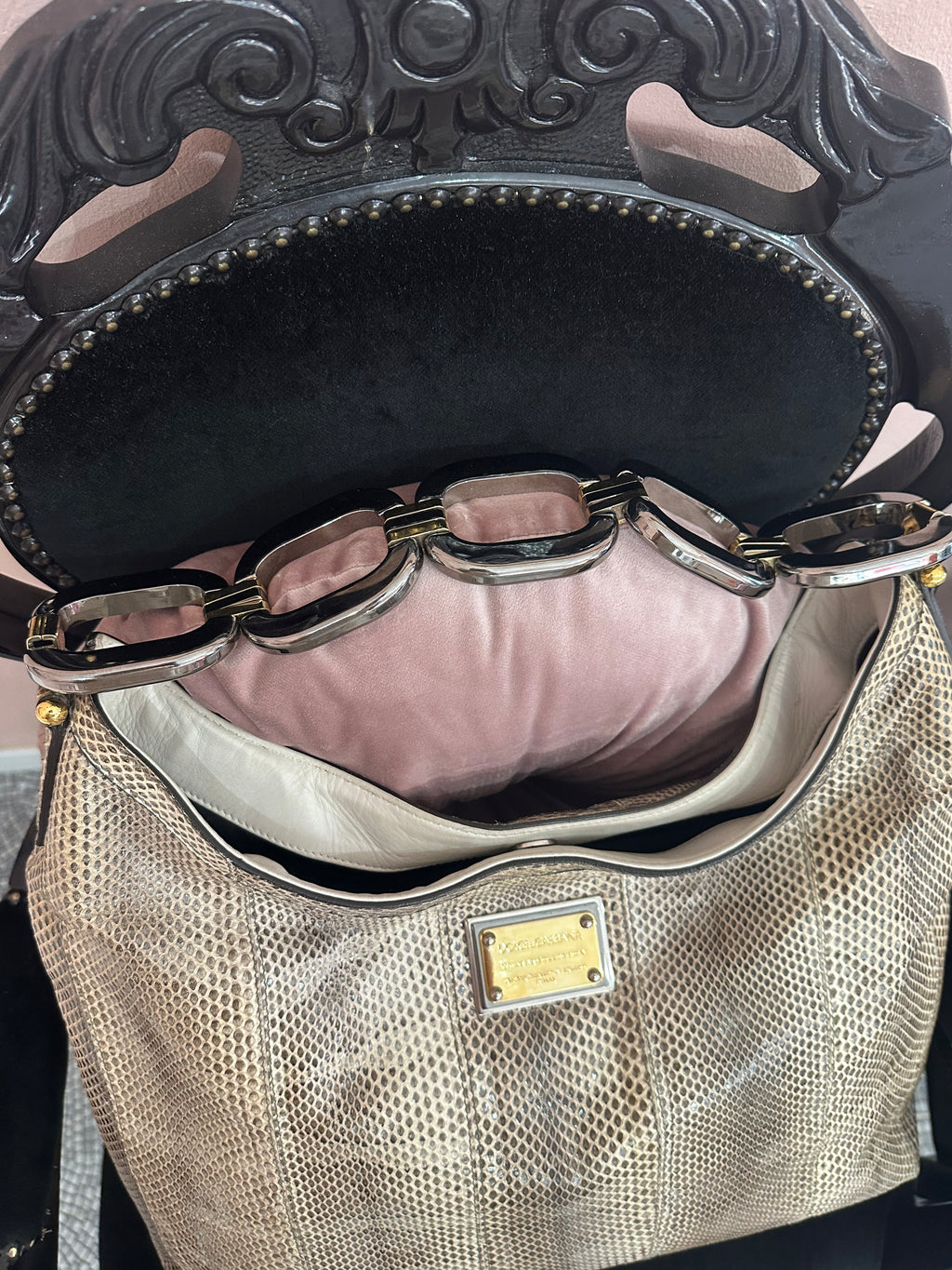 Dolce e Gabbana Miss Deco pitone