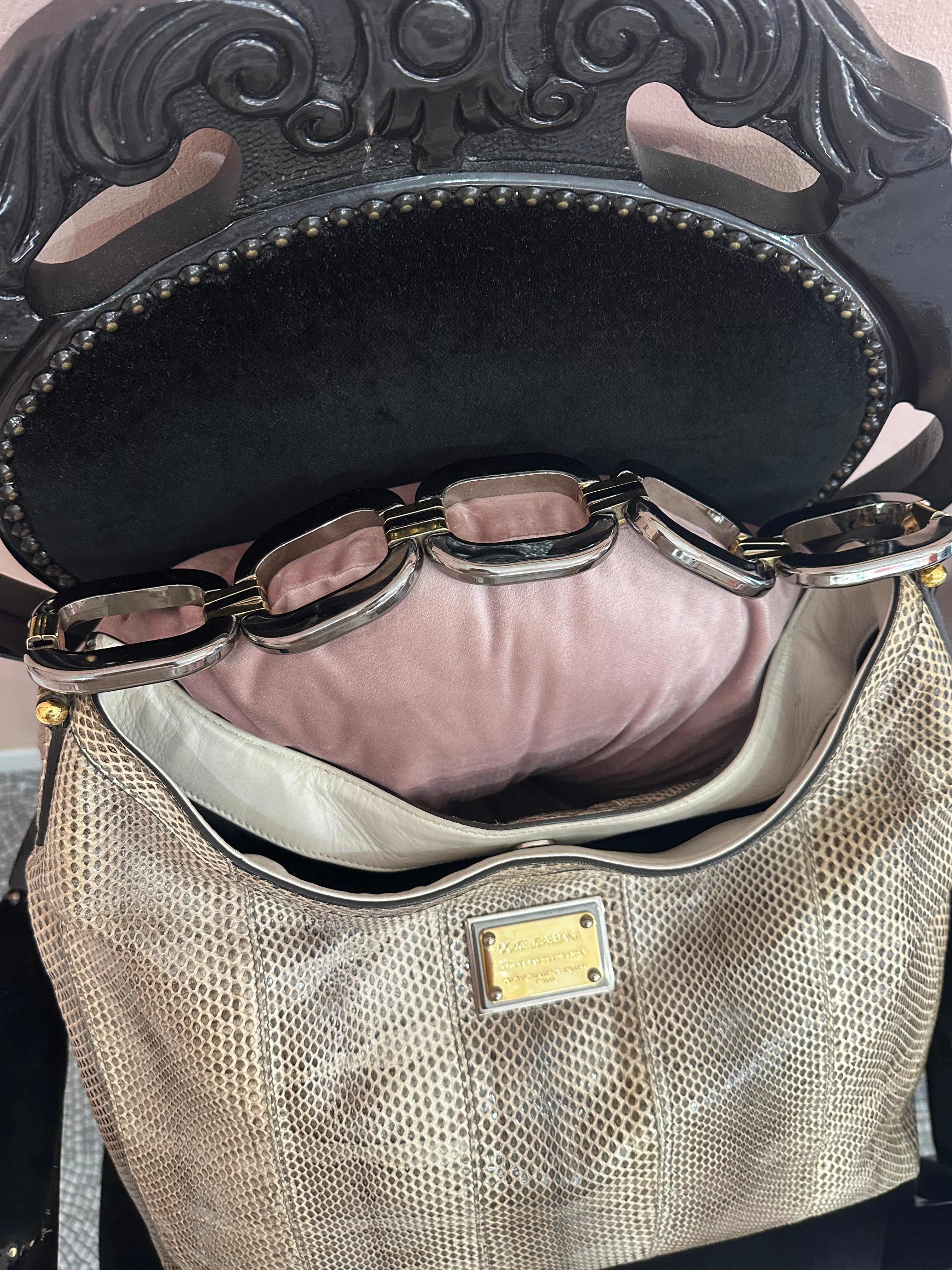 Dolce e Gabbana Miss Deco pitone