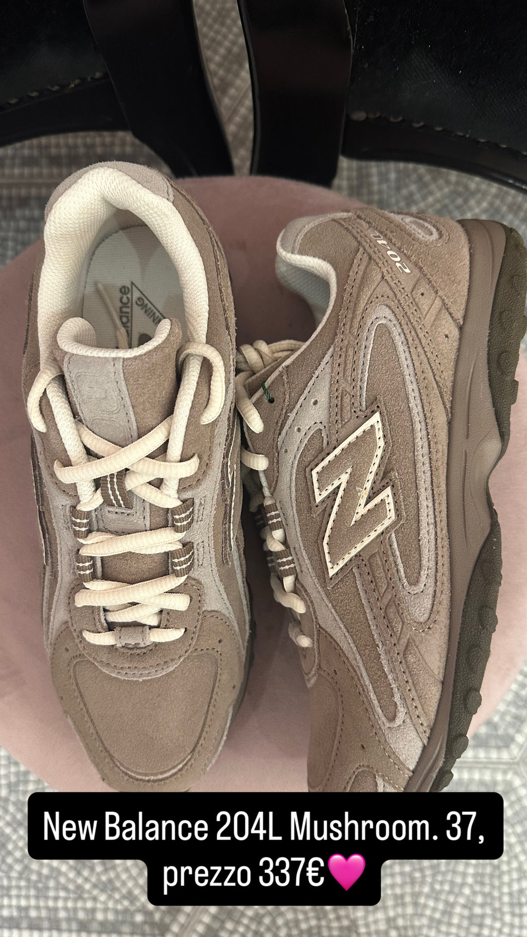 Scarpe New Balance 204L mushroom arid stone