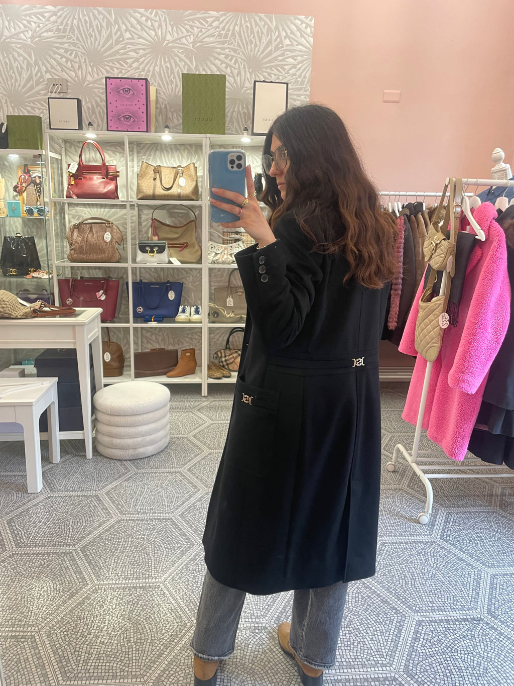 Cappotto Gucci interlocking