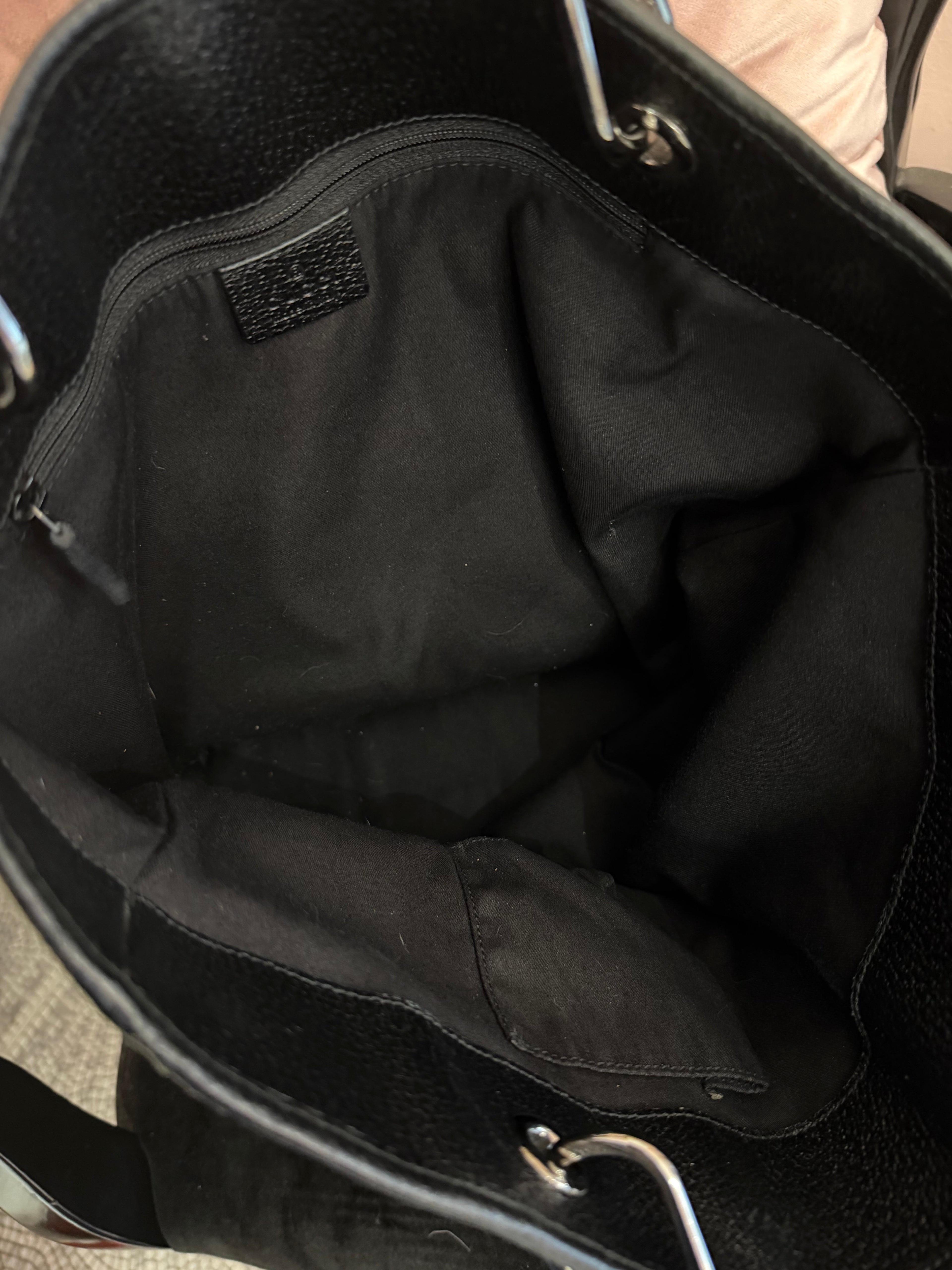 Borsa Gucci eclipse vertical nera big size