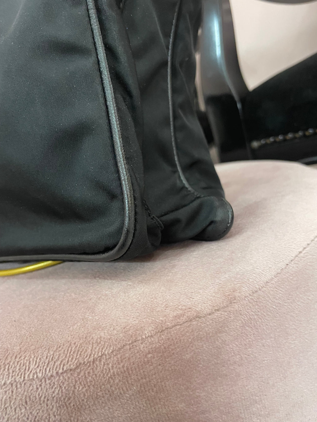 Borsa Tracolla Prada uomo tela nylon nera