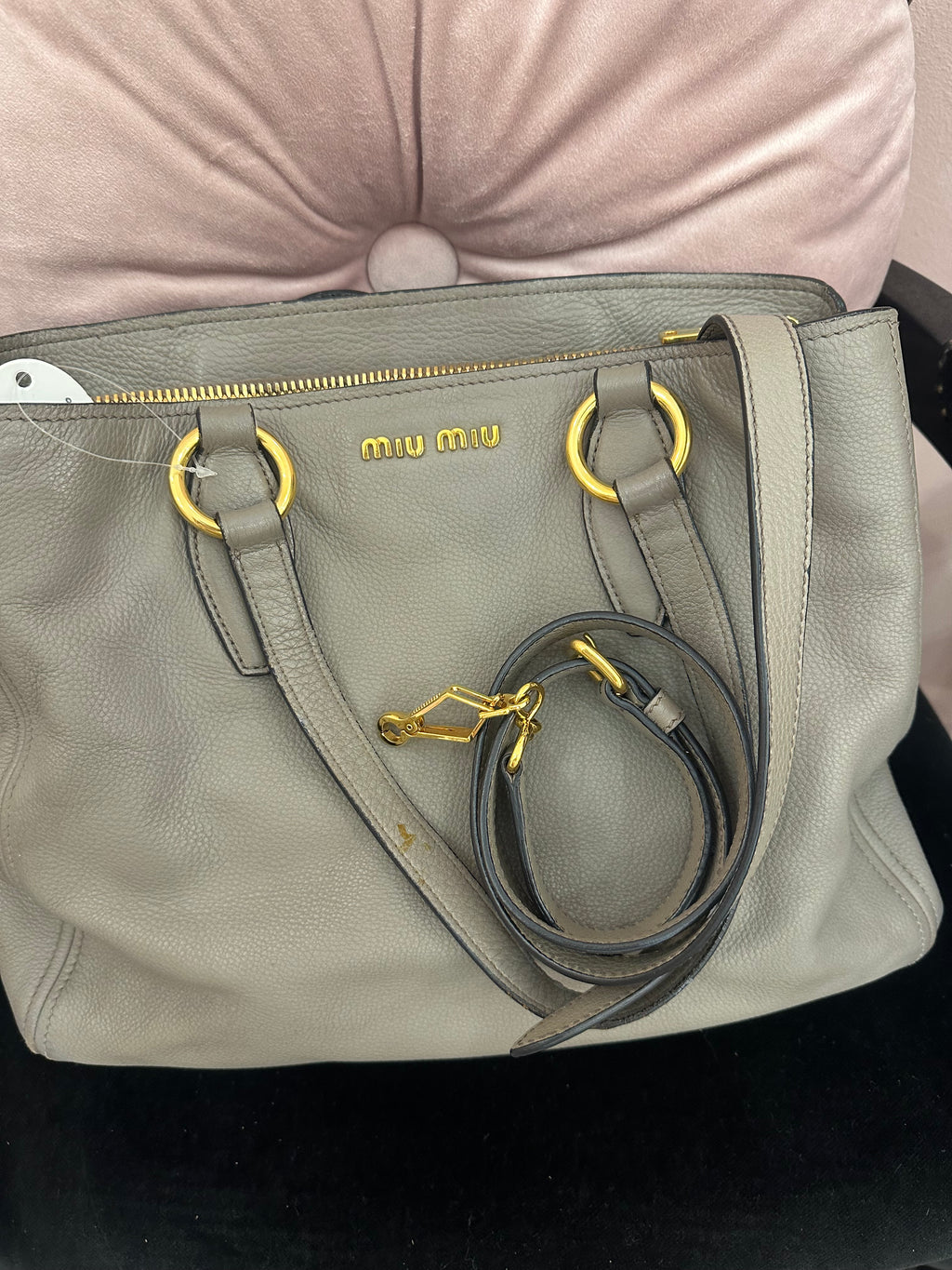 Borsa Miu Miu shopper tote