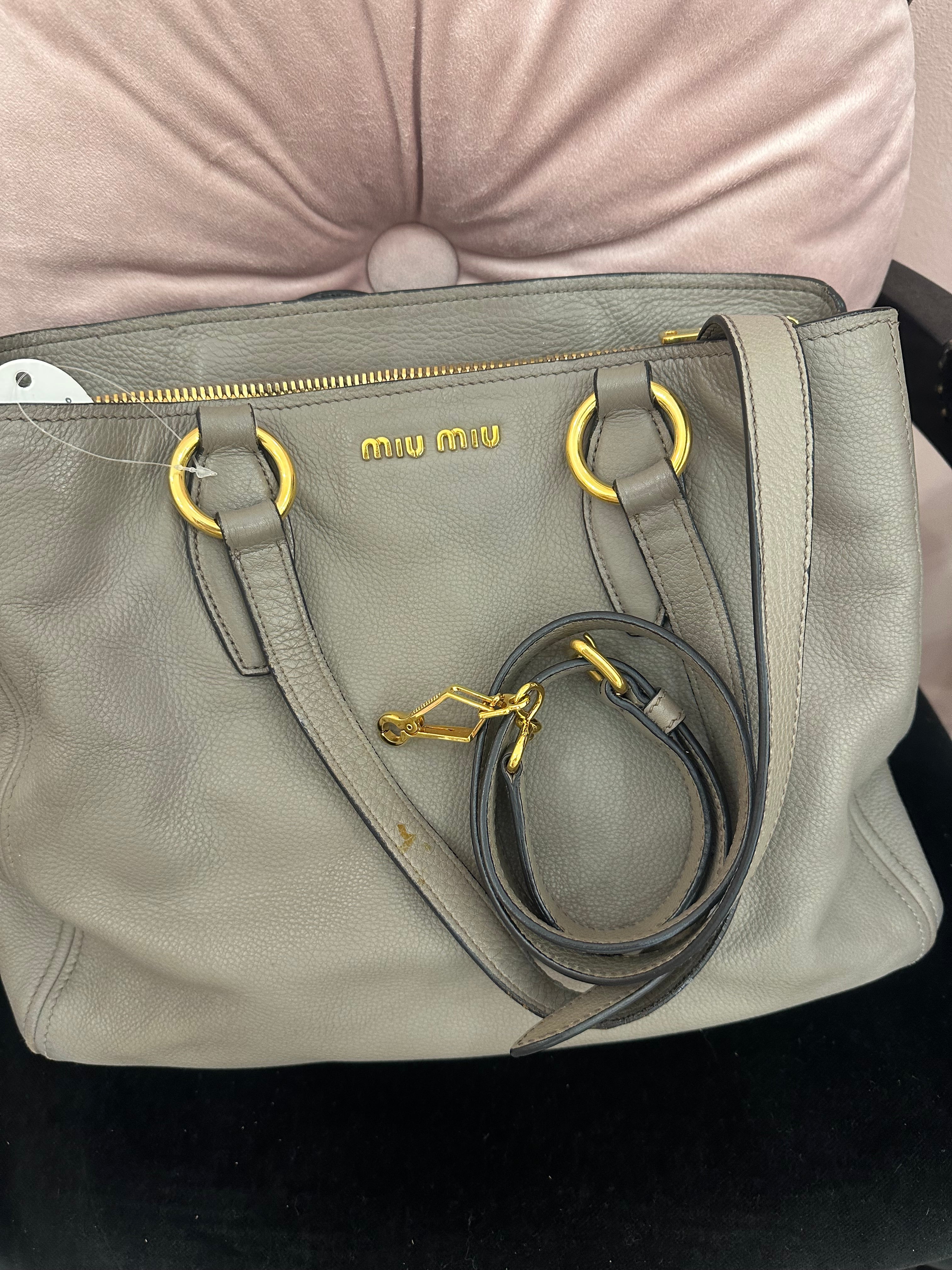 Borsa Miu Miu shopper tote