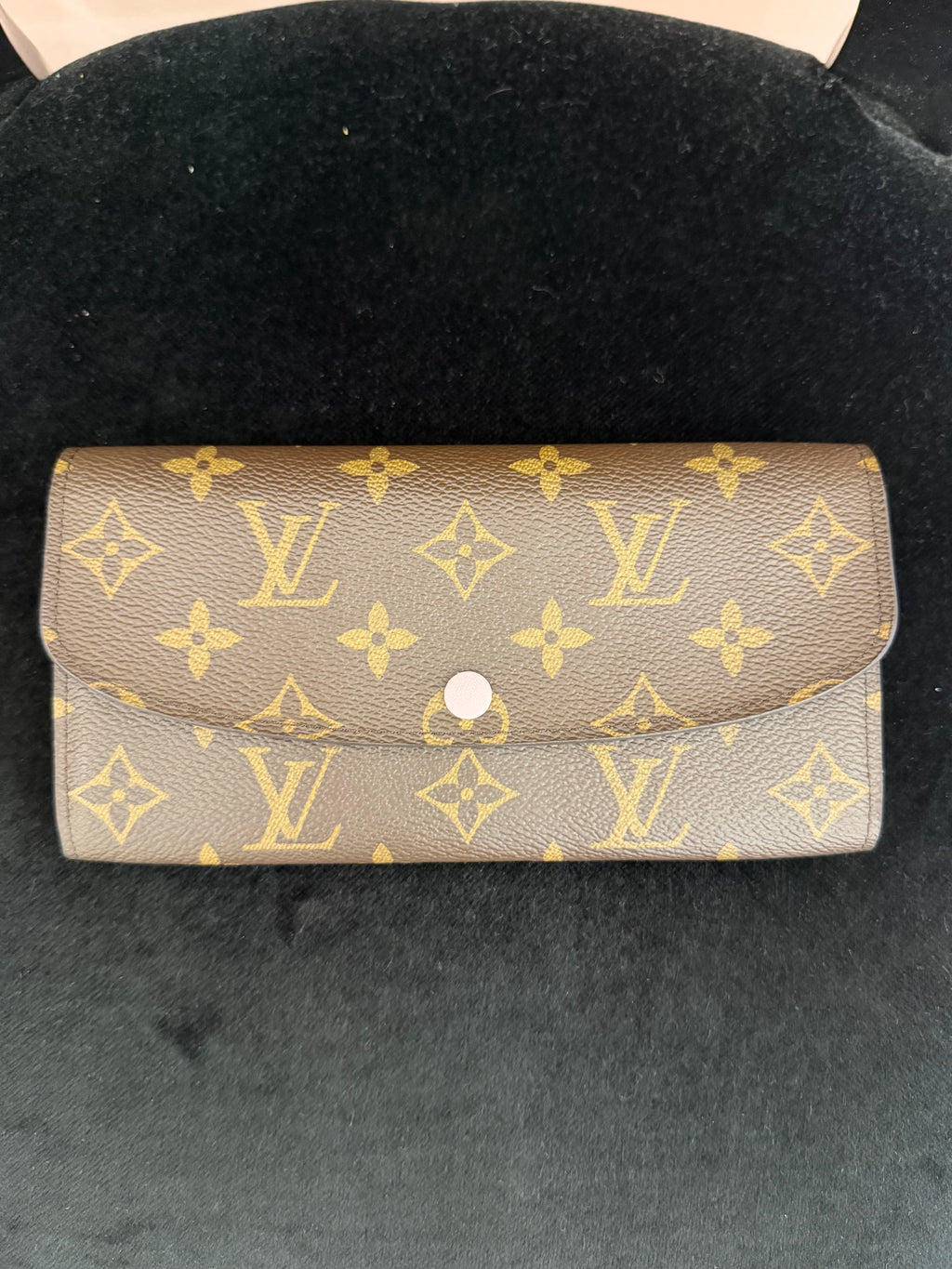 Portafoglio Louis Vuitton Emile rosa