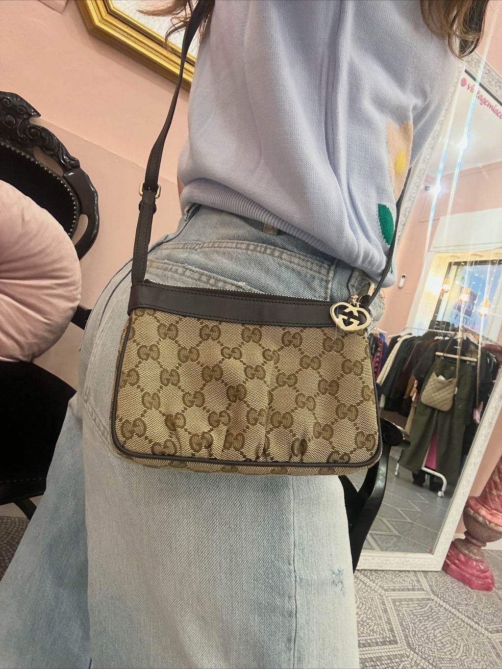 Borsa Gucci mini bag tracolla cuore
